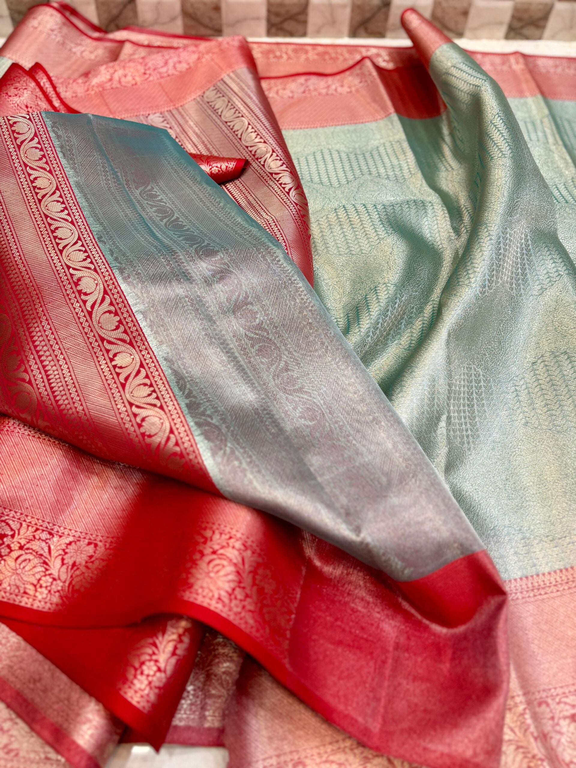 Bridal Banarasi Zari Silk Saree
