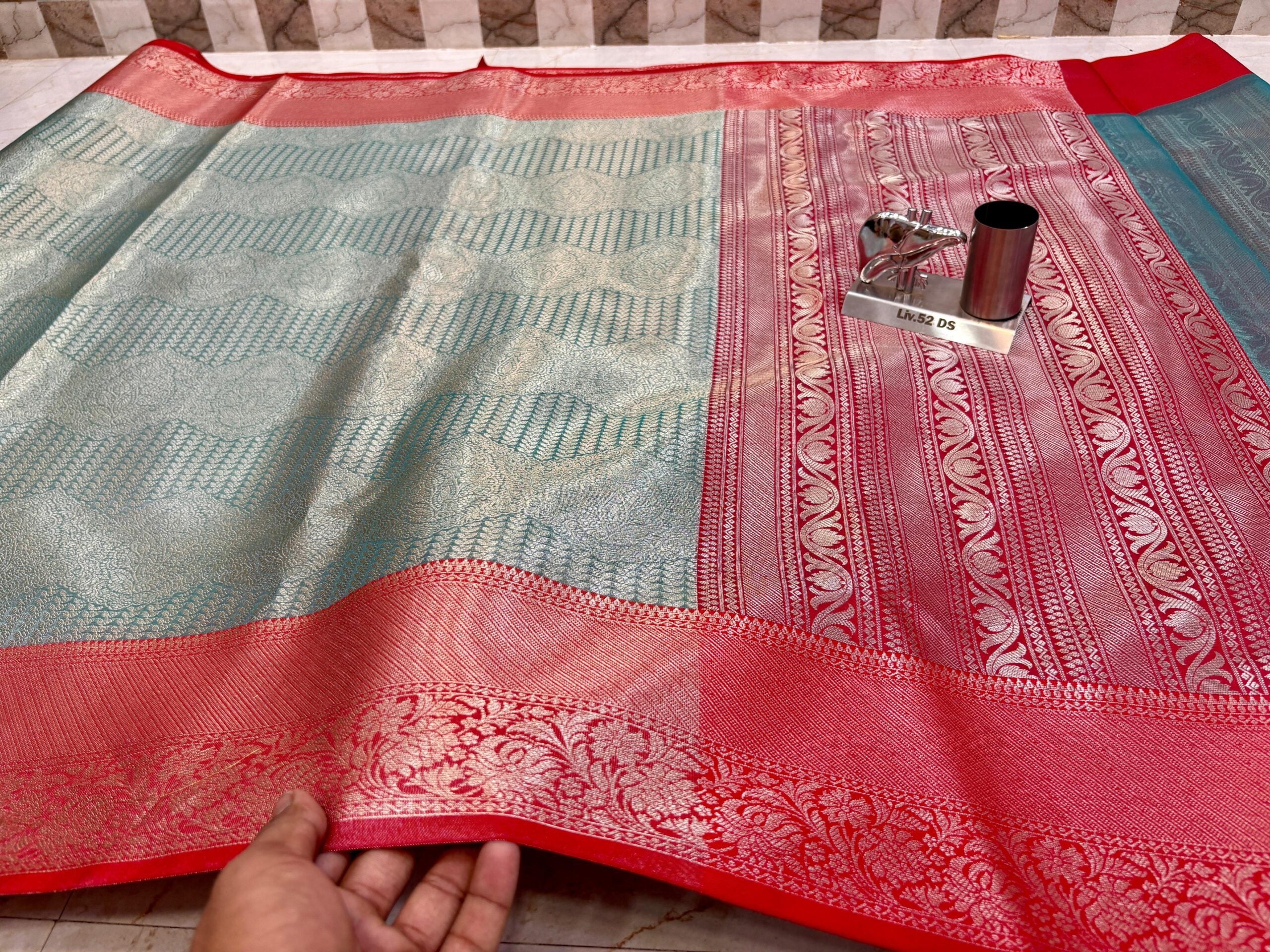 Bridal Banarasi Zari Silk Saree