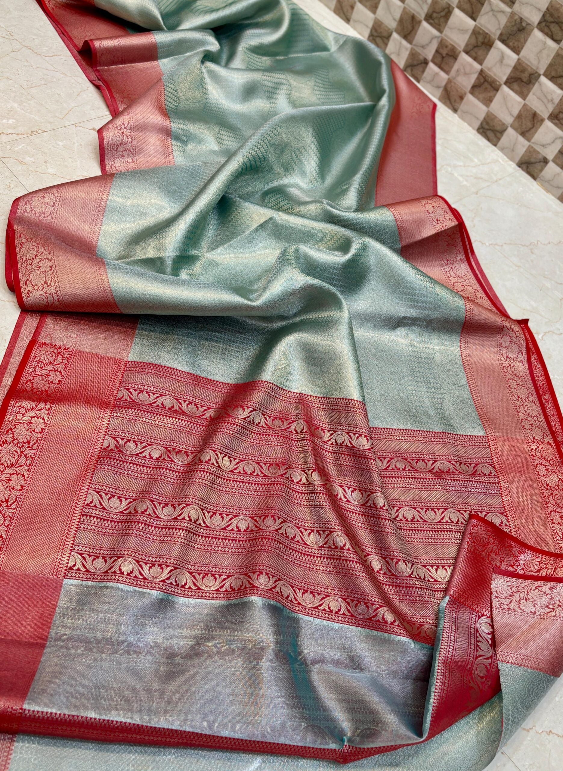 Bridal Banarasi Zari Silk Saree