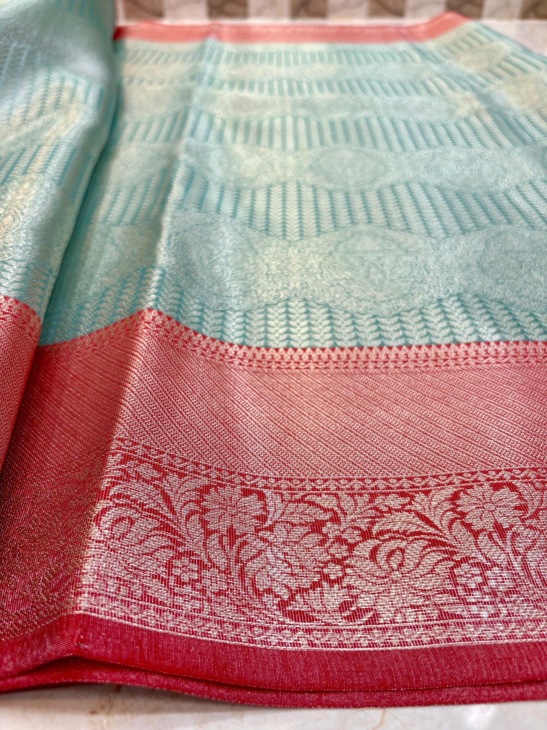 Bridal Banarasi Zari Silk Saree