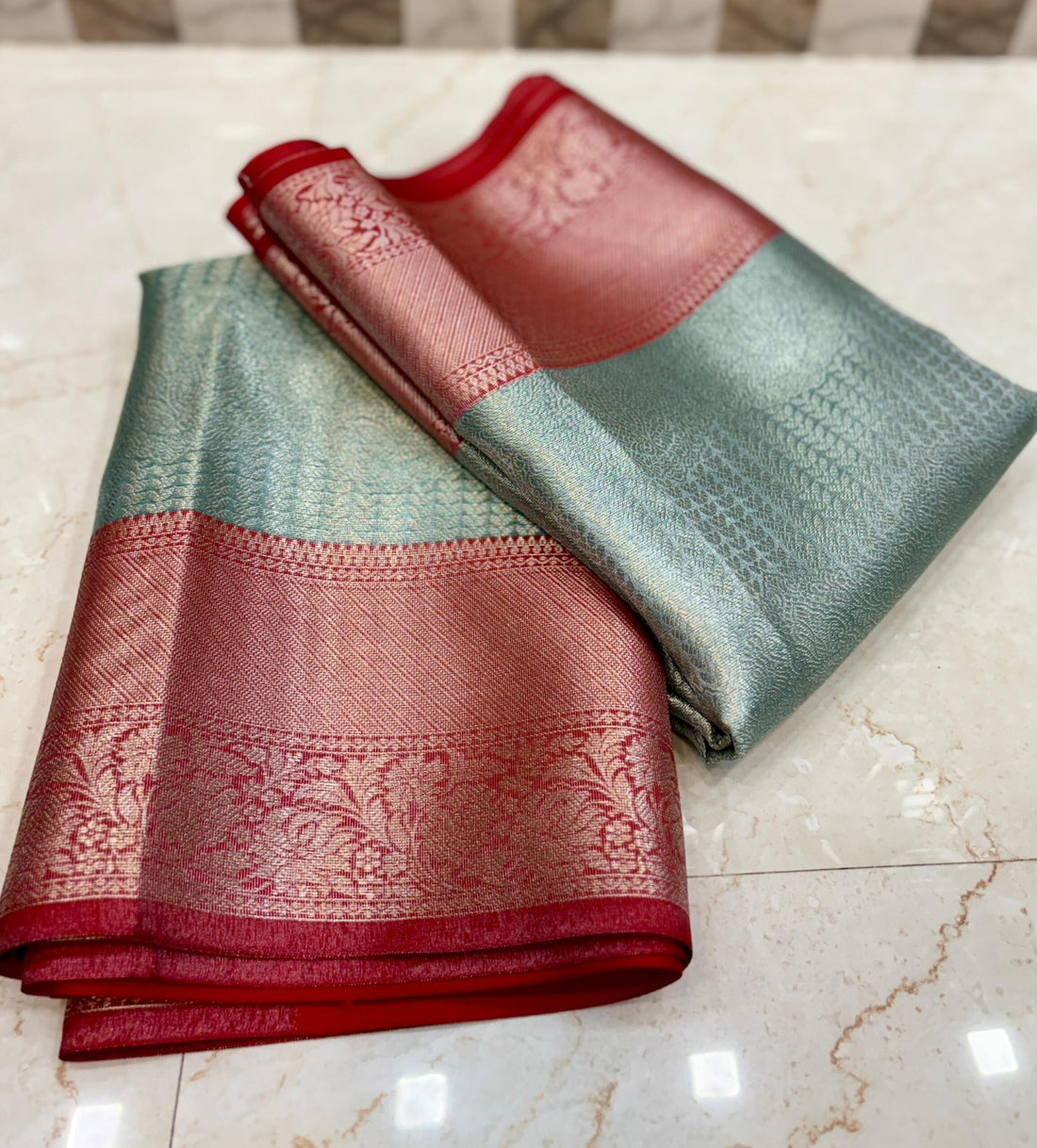 Bridal Banarasi Zari Silk Saree