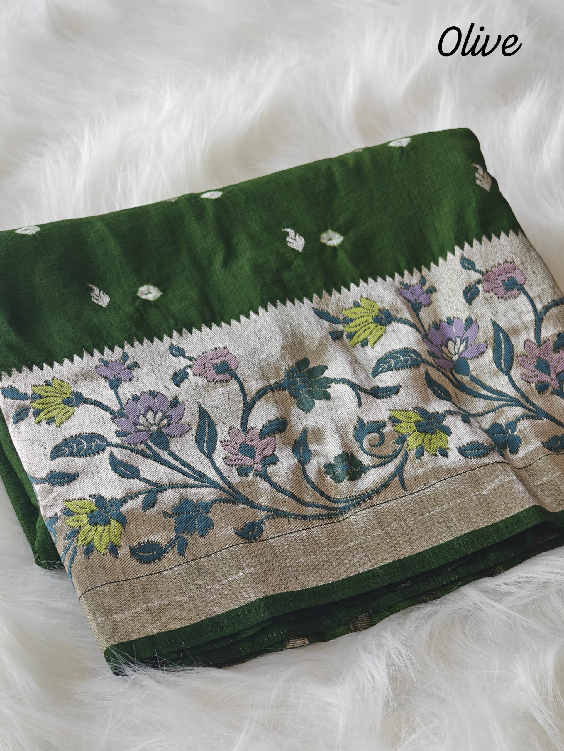 PURE VISCOSE RAW SILK SAREE