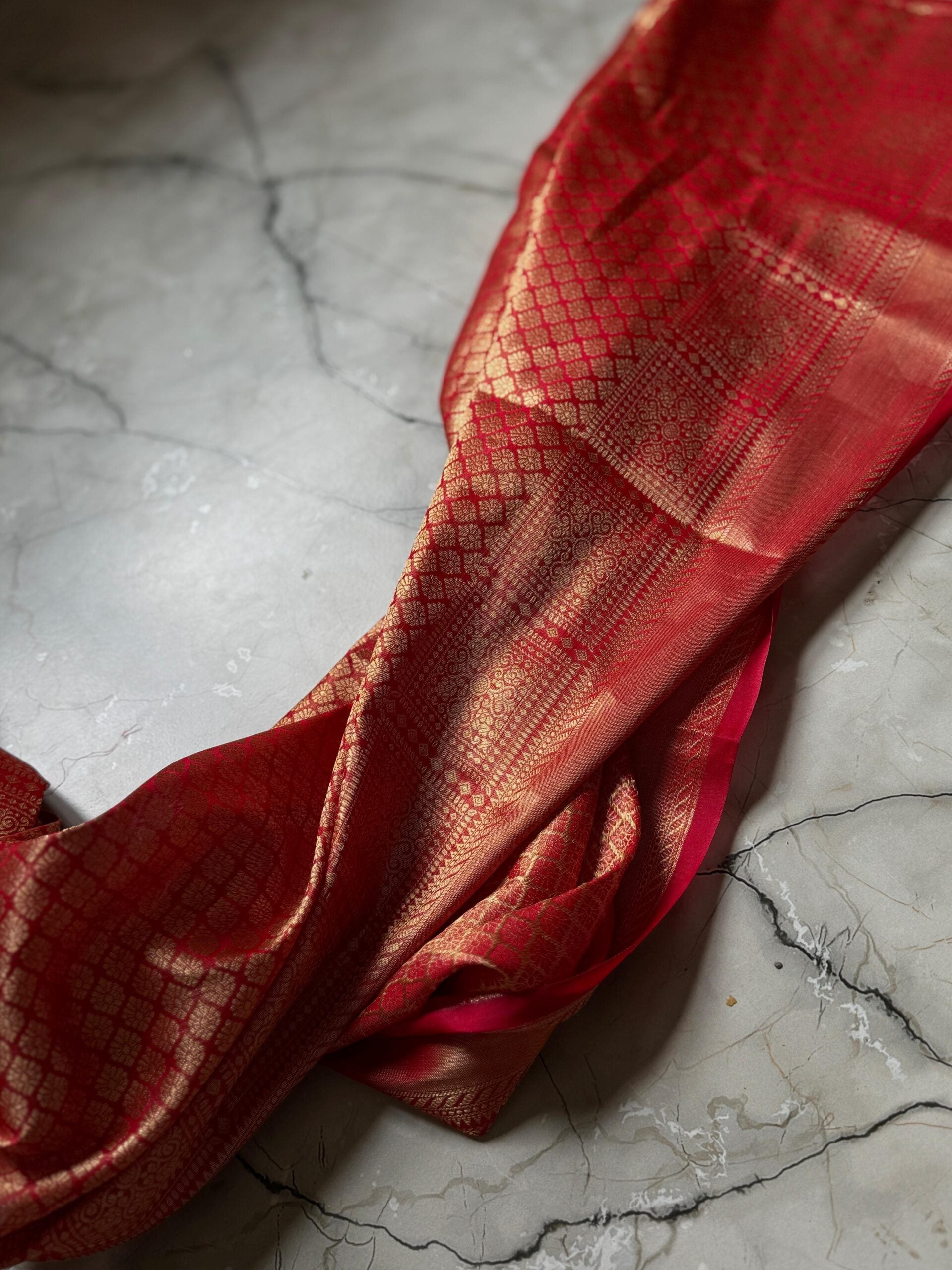 Exclusive Red Saree