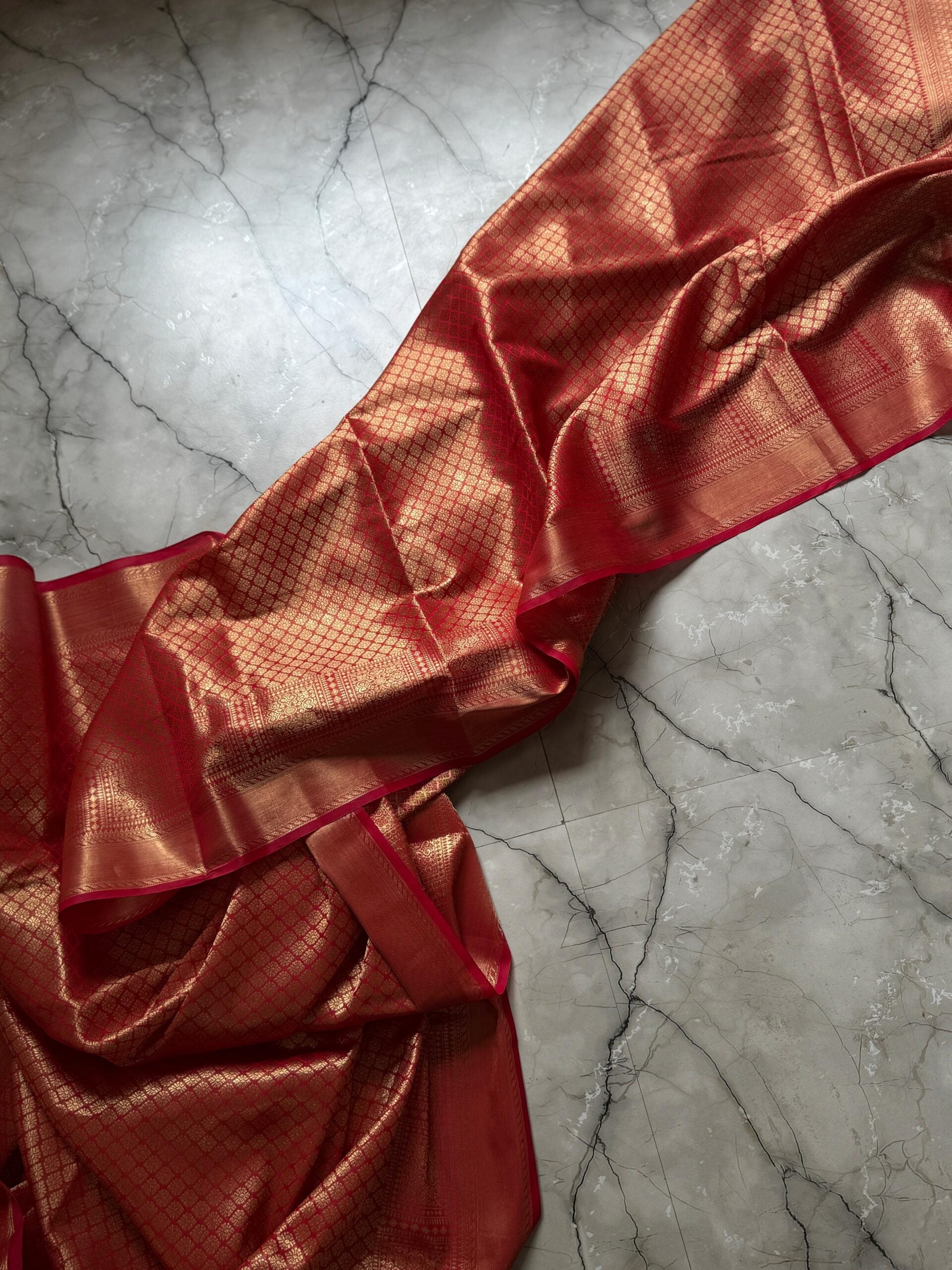 Exclusive Red Saree