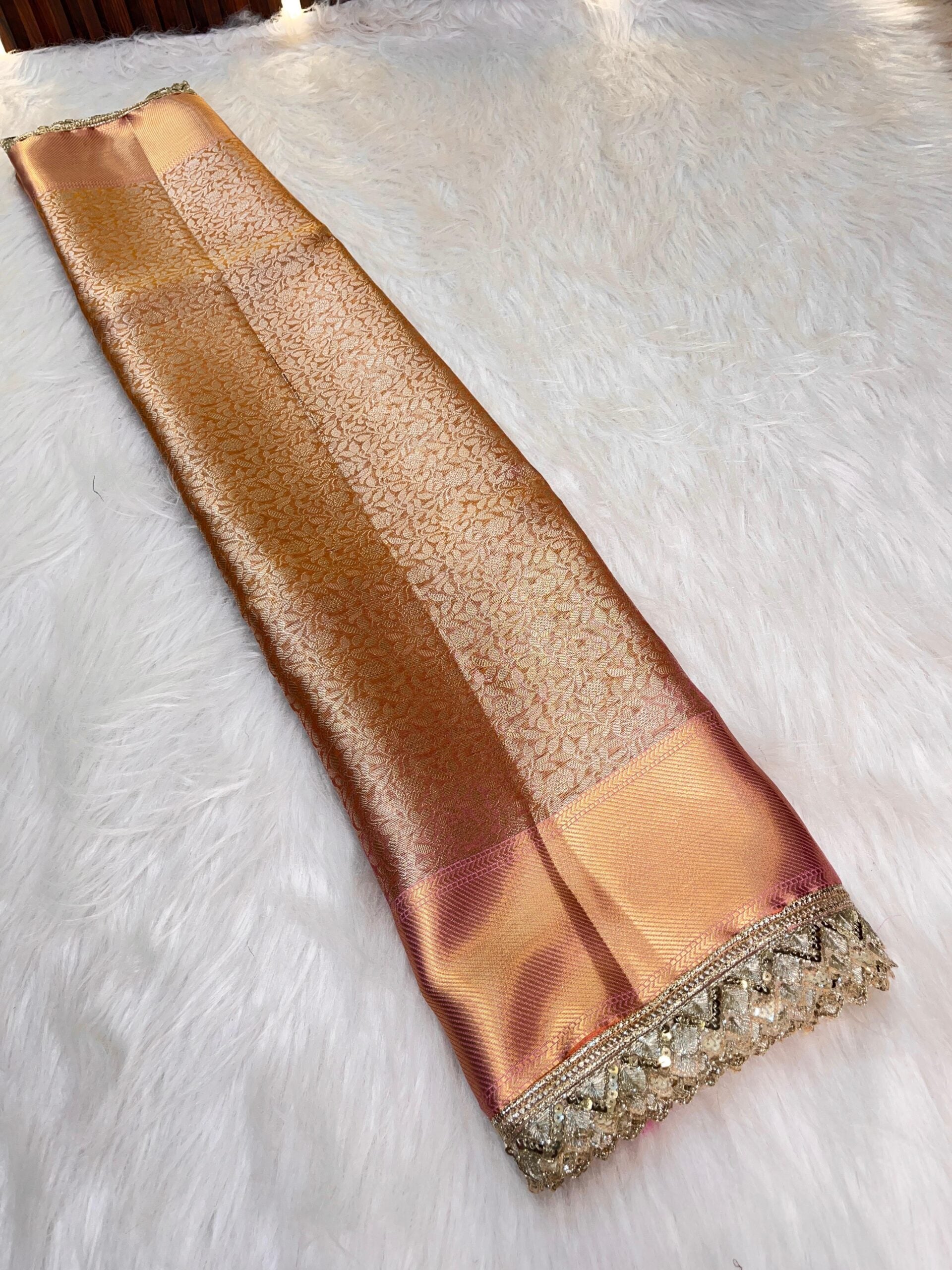 Premium Soft Banarasi Lace Saree