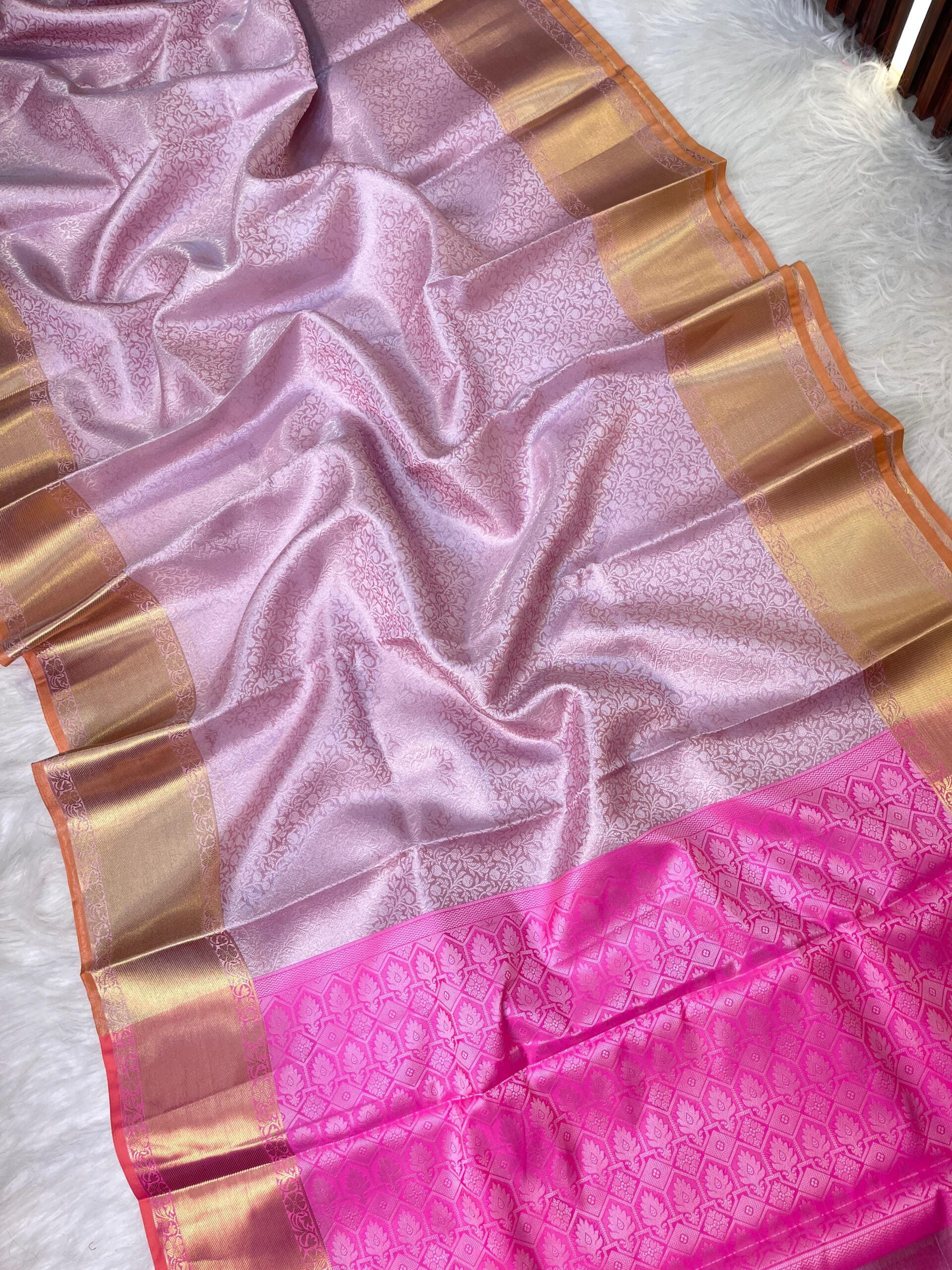 Premium Banarasi Tissue Silk