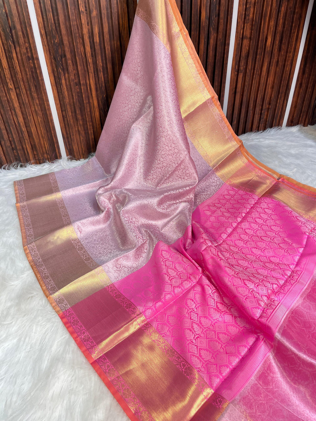 Premium Banarasi Tissue Silk