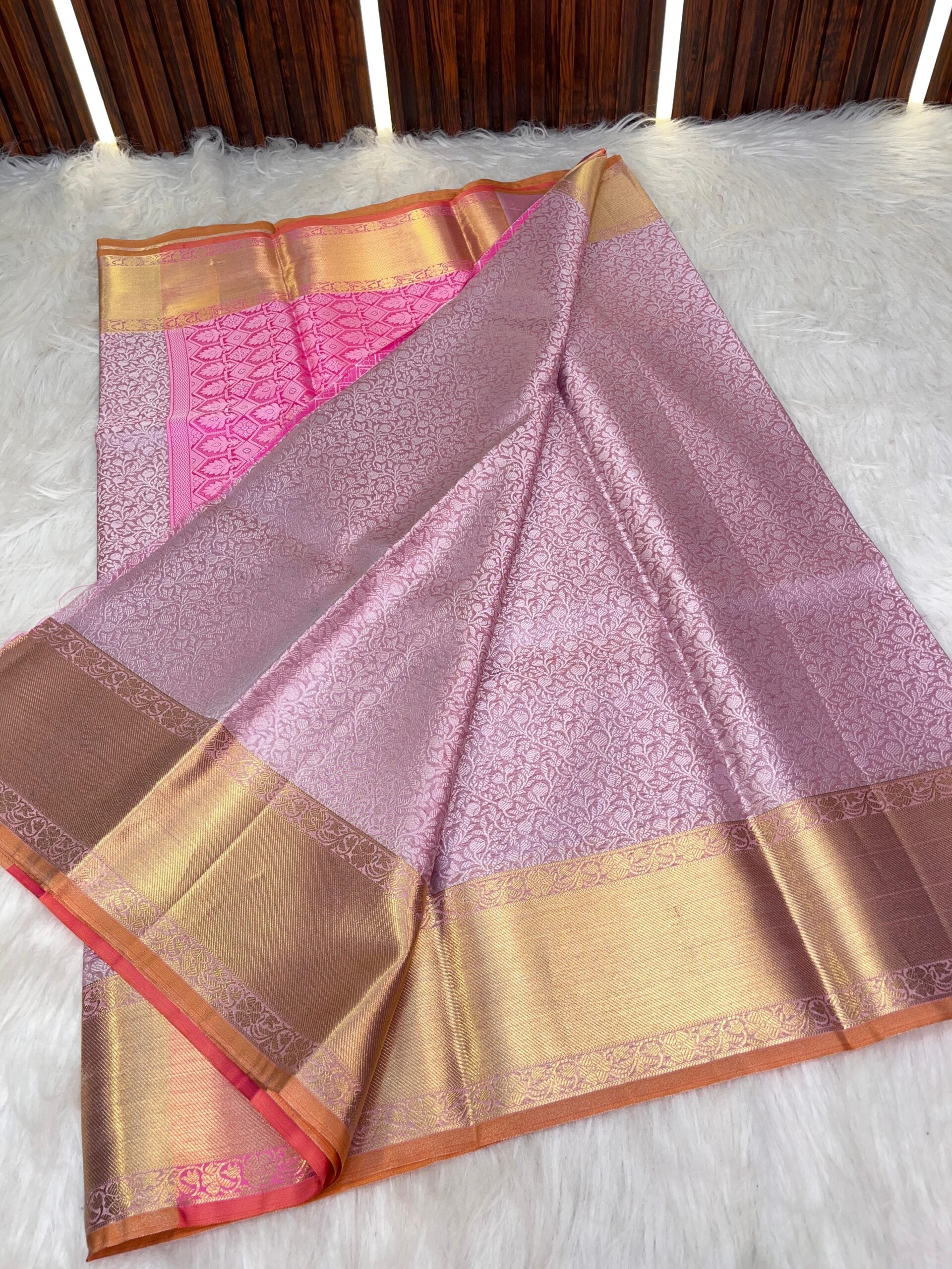 Premium Banarasi Tissue Silk