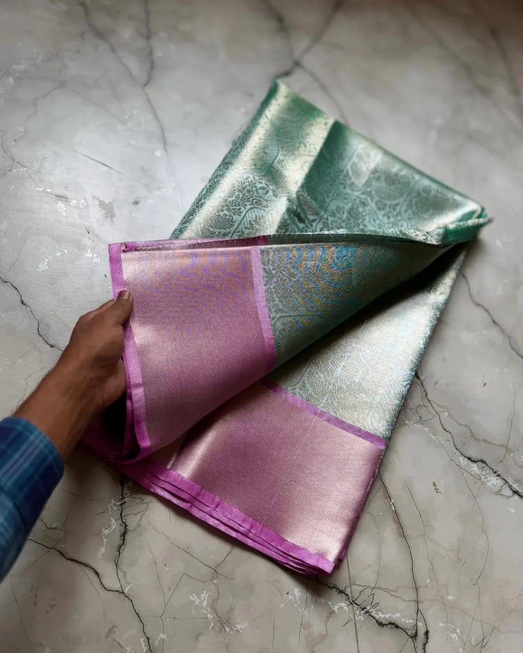 Soft Banarasi Tissue Soft Silk Saree