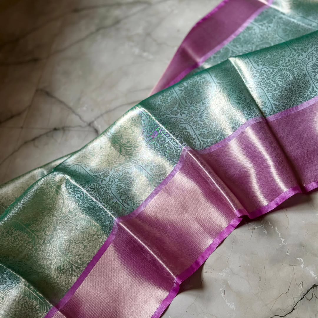 Soft Banarasi Tissue Soft Silk Saree