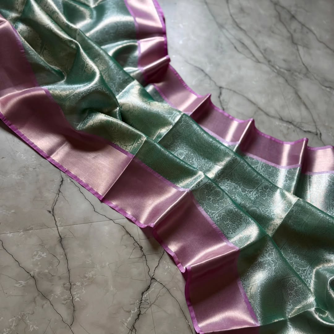 Soft Banarasi Tissue Soft Silk Saree