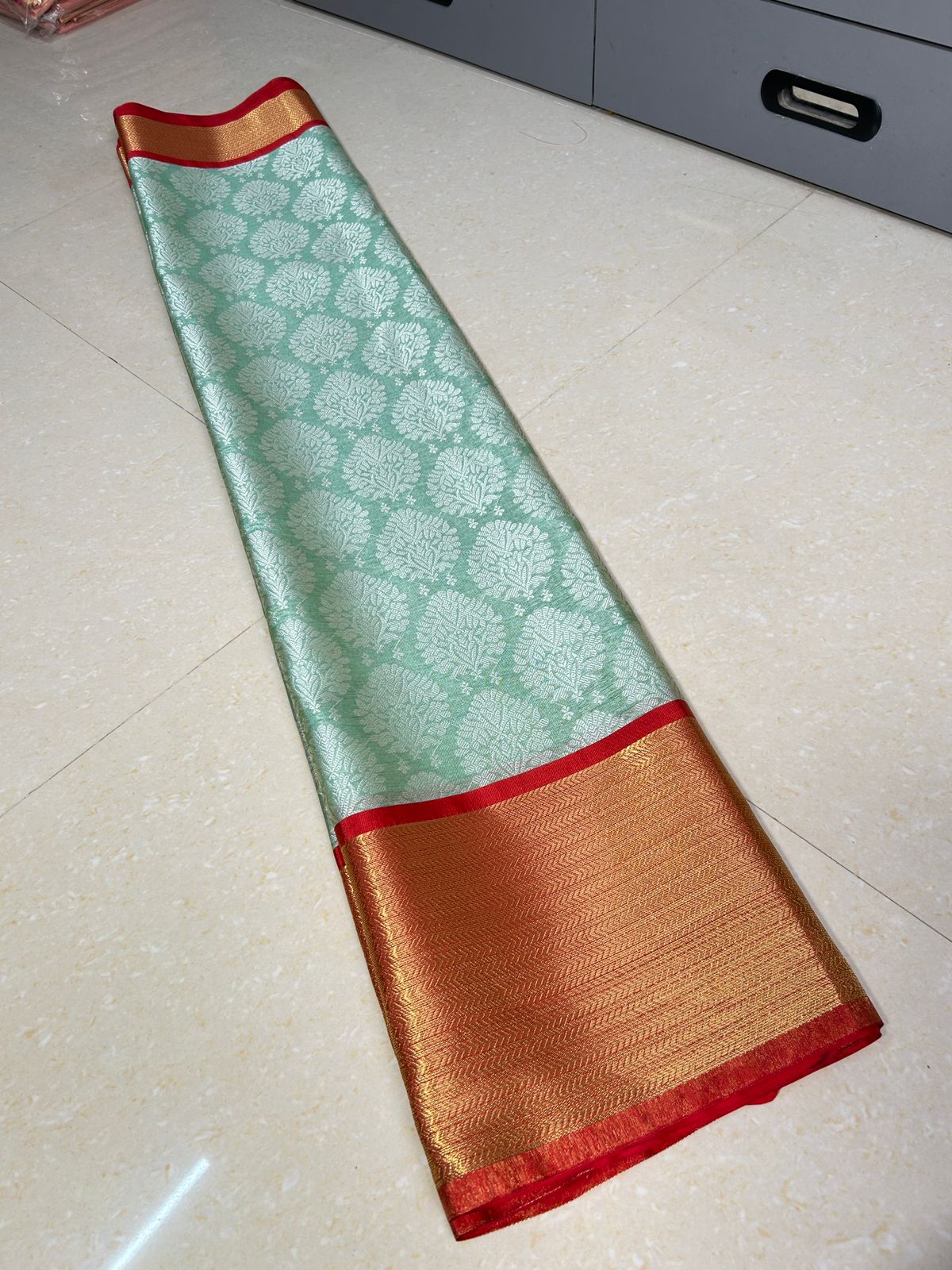 Soft Banarasi Kanjivaram Tissue Soft Silk Saree