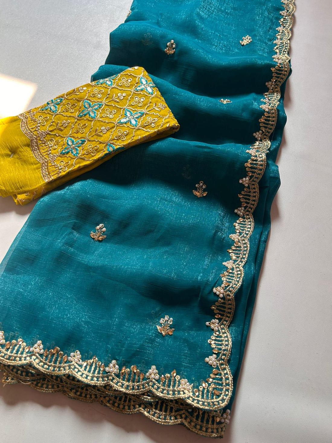 Crunchy Chiffon Crush Silk