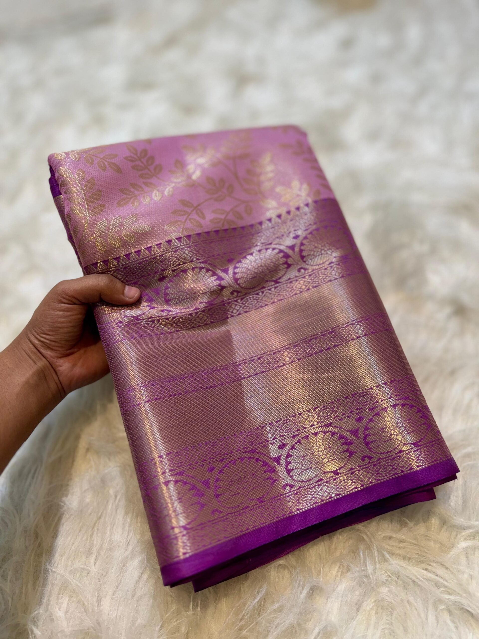 Premium Banarasi Soft Tissue Silk