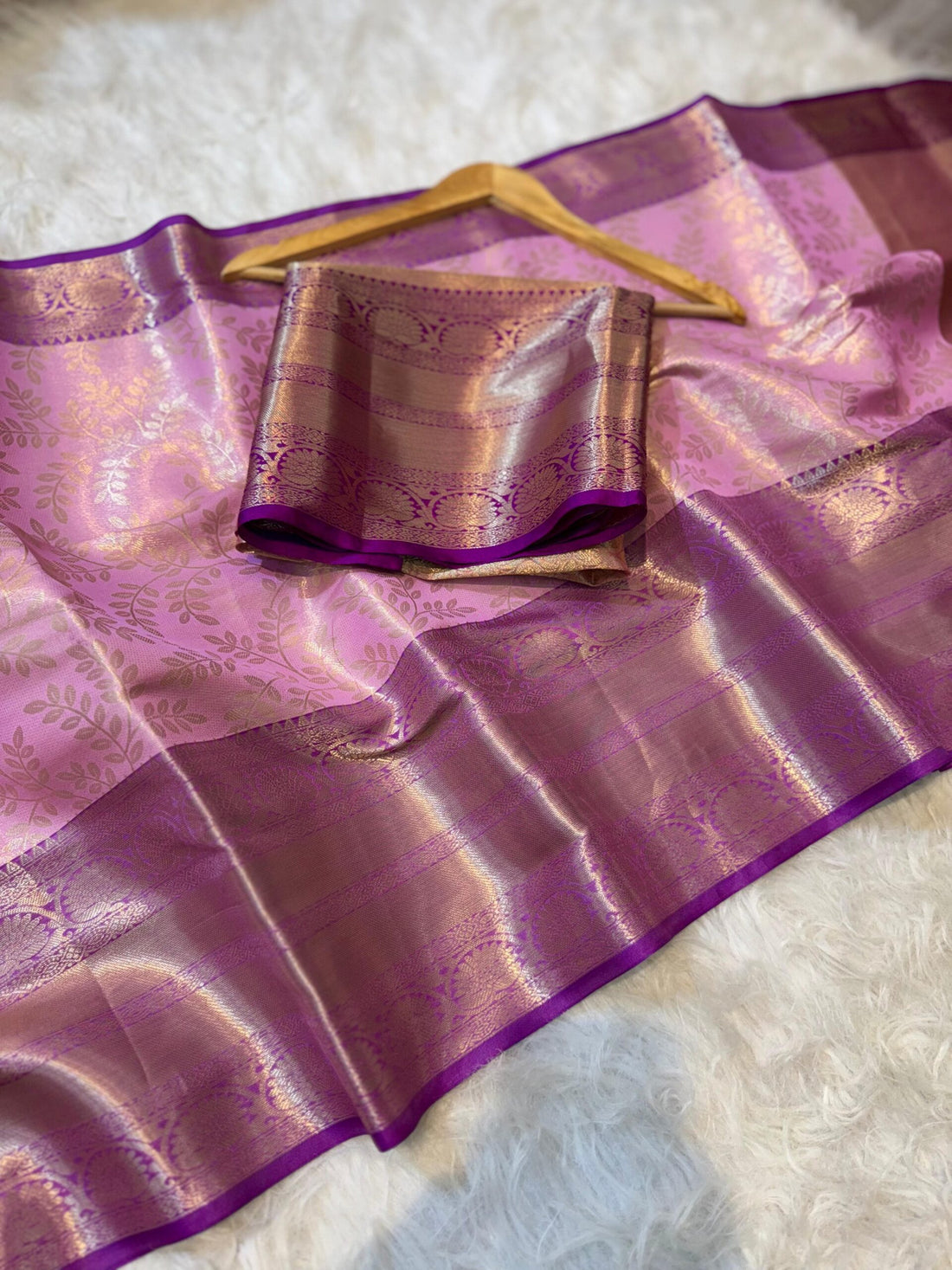 Premium Banarasi Soft Tissue Silk