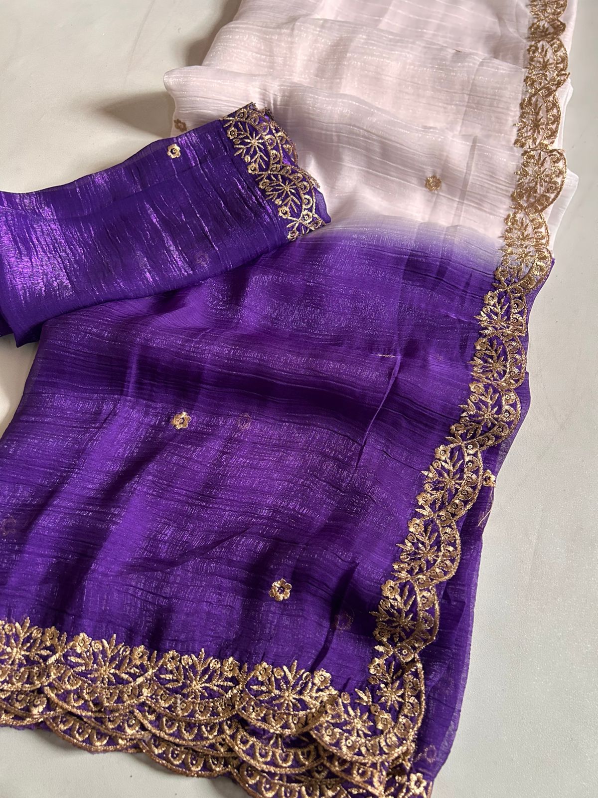 Soft Candy Crush Saree