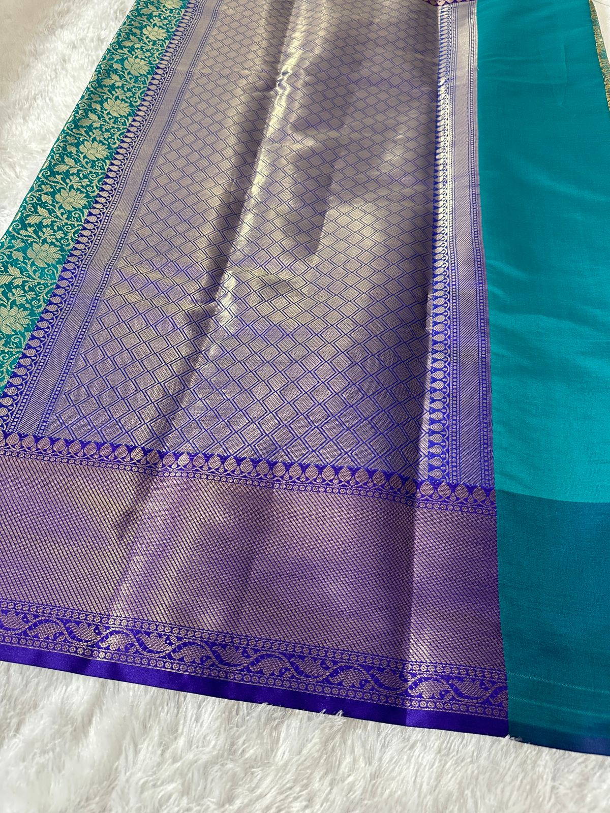 Soft Banarasi Tissue Silk Saree