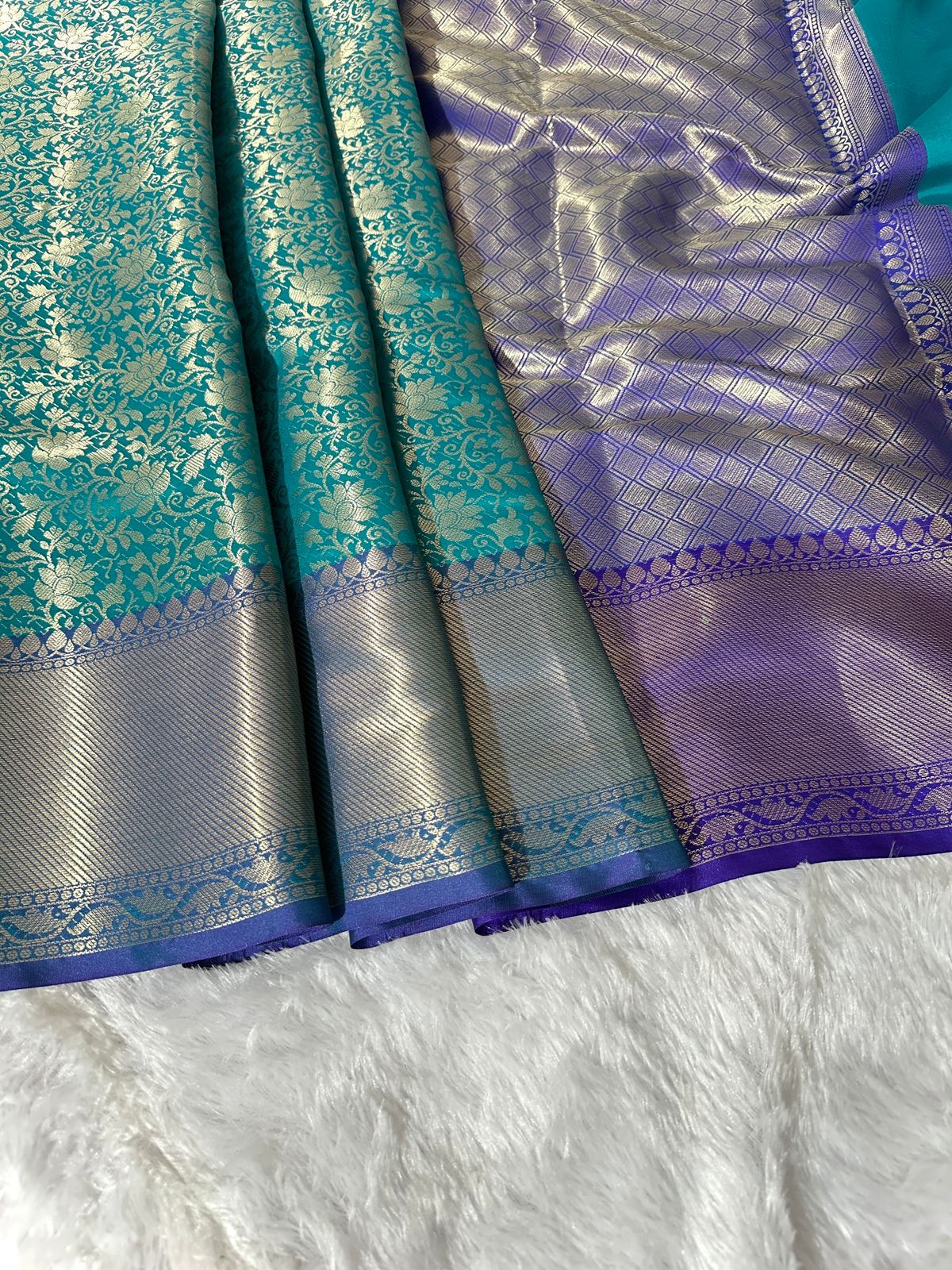 Soft Banarasi Tissue Silk Saree