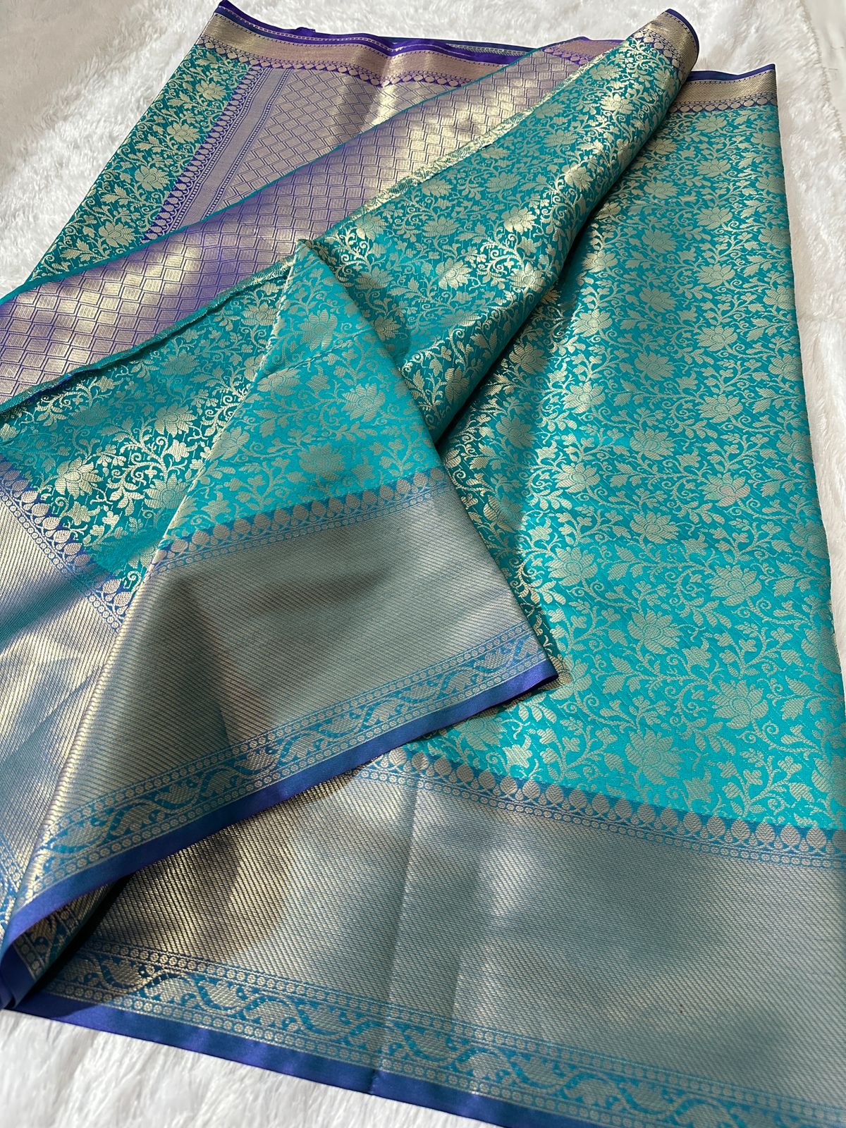 Soft Banarasi Tissue Silk Saree