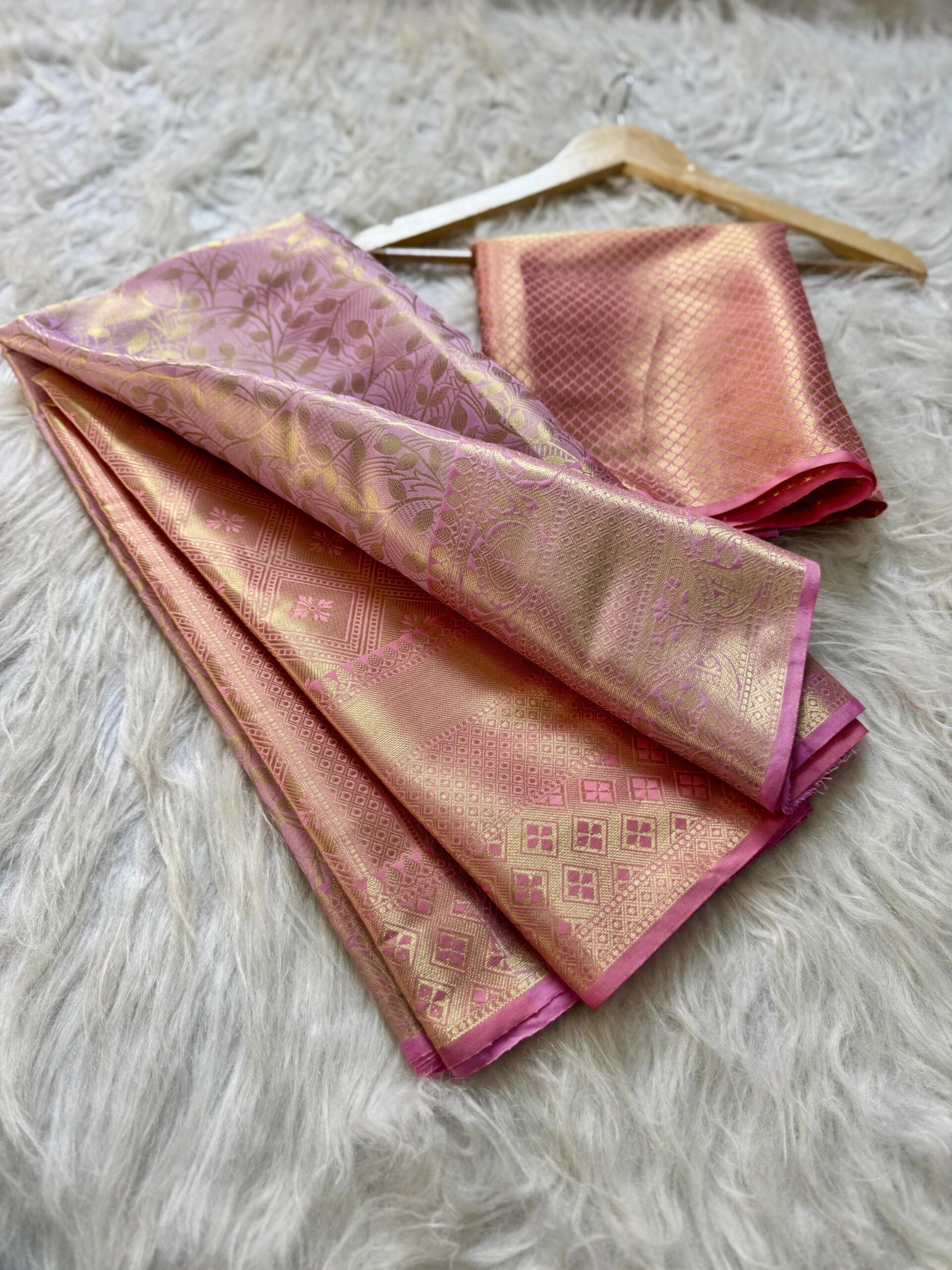Soft Banarasi Tissue Silk Saree