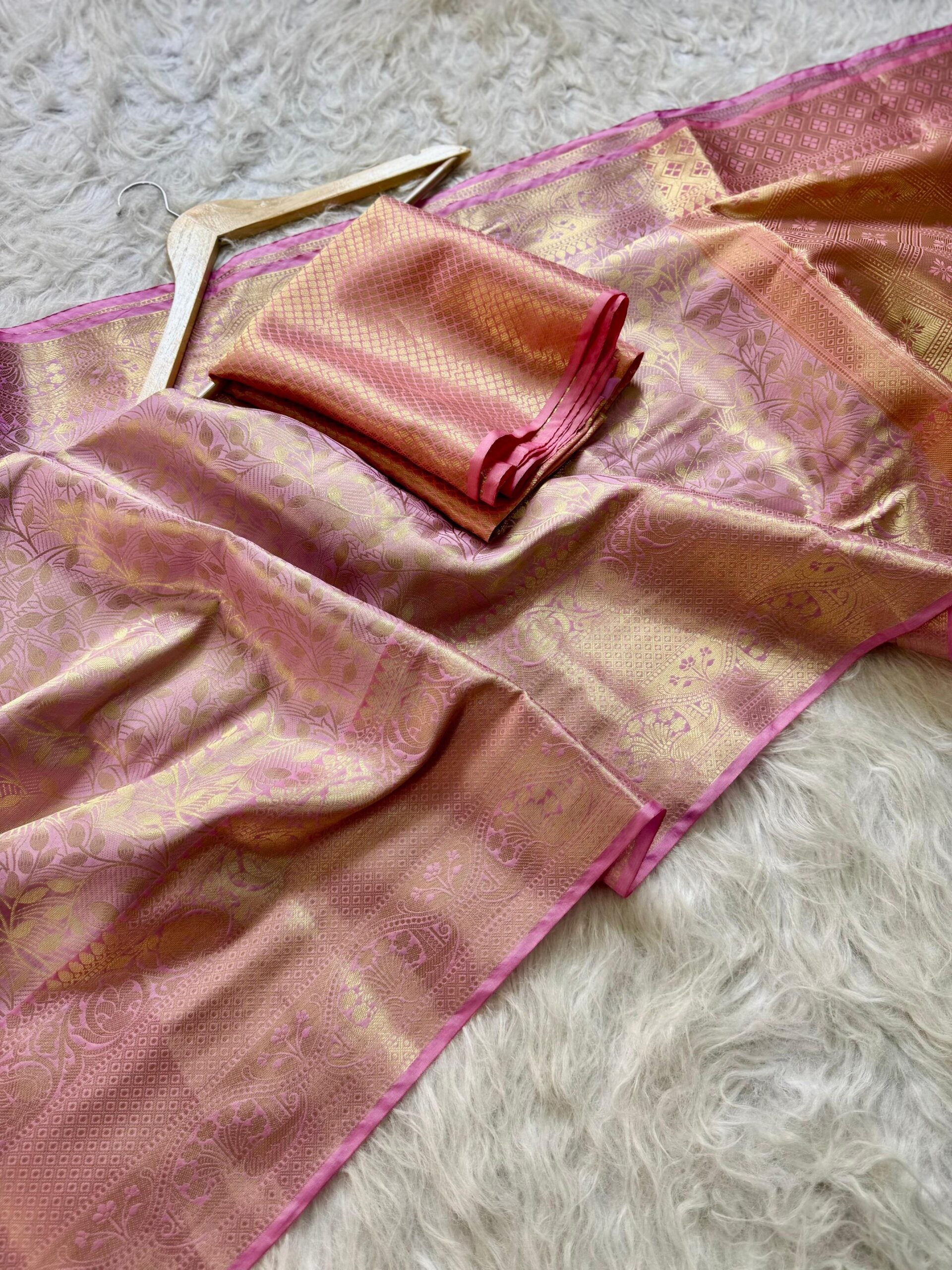 Soft Banarasi Tissue Silk Saree