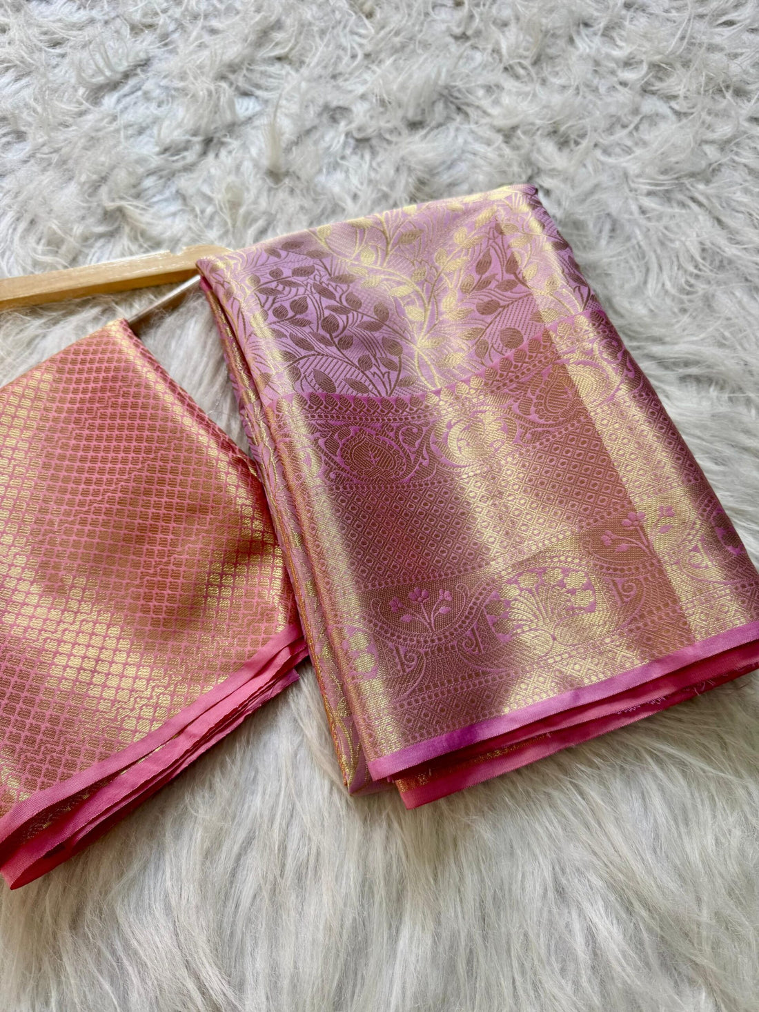 Soft Banarasi Tissue Silk Saree