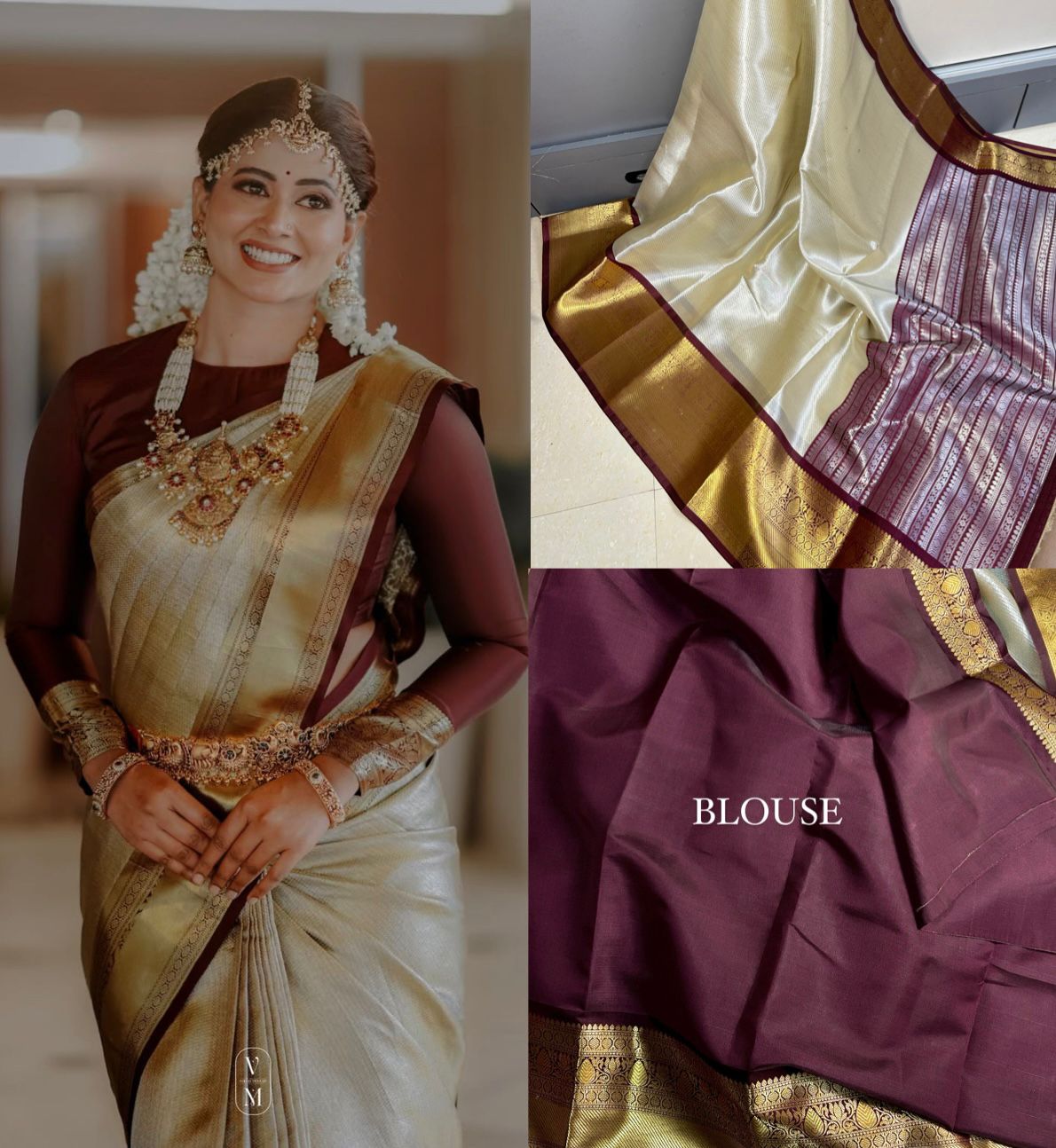 Banarasi Kanjivaram Tissue Soft Light Weight Saree 

Premium Quality