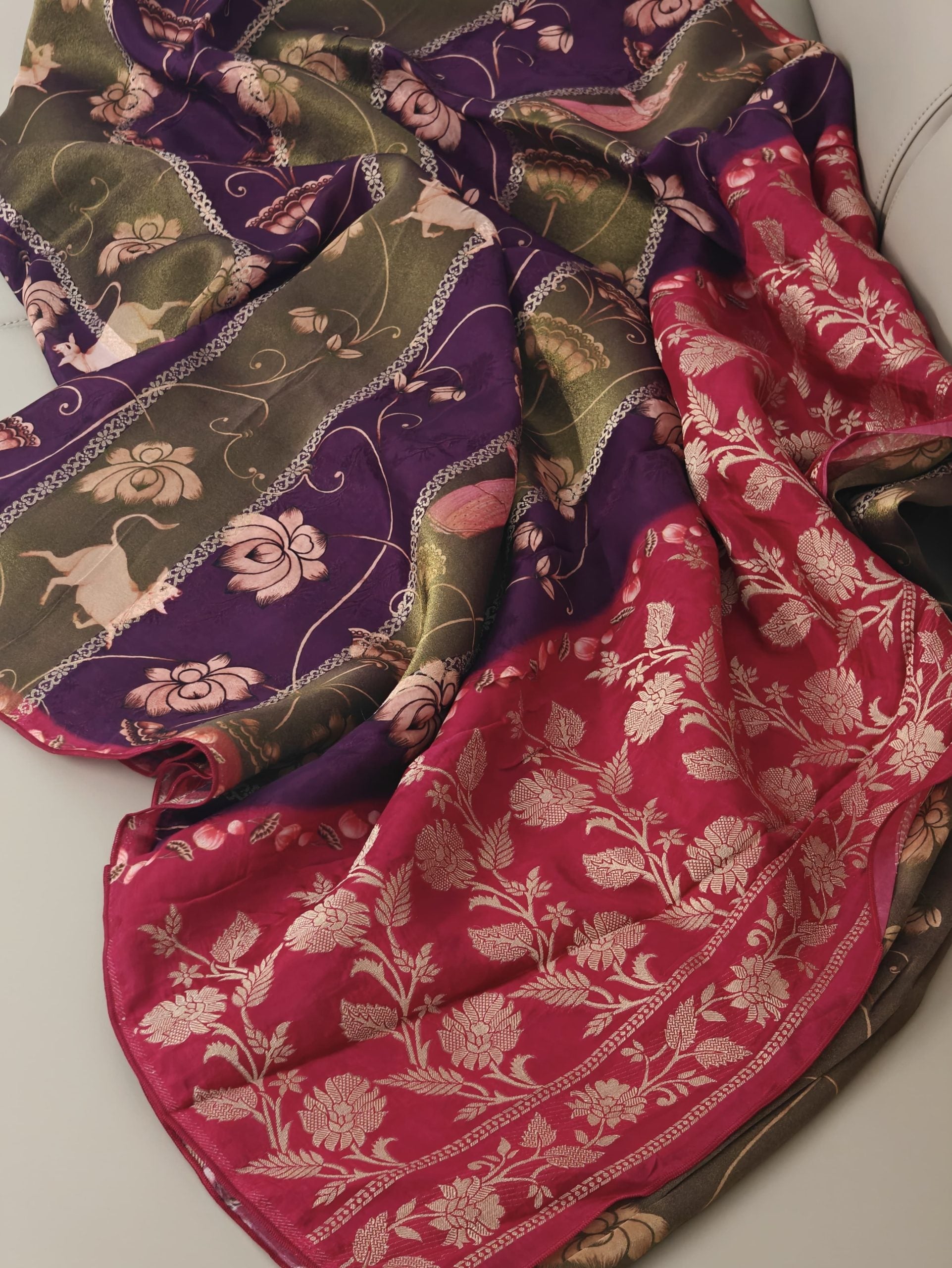 Premium Quality H.O Silk Saree