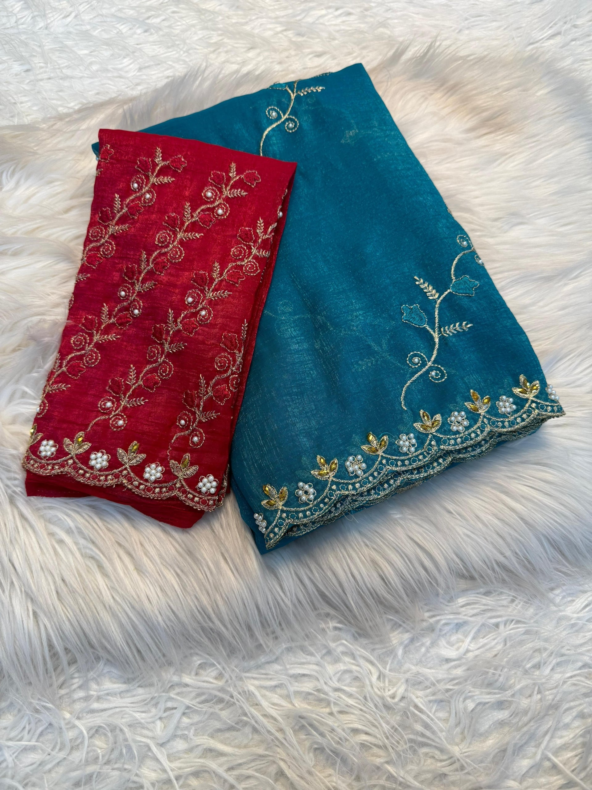 New Design in Crunchy Sarees