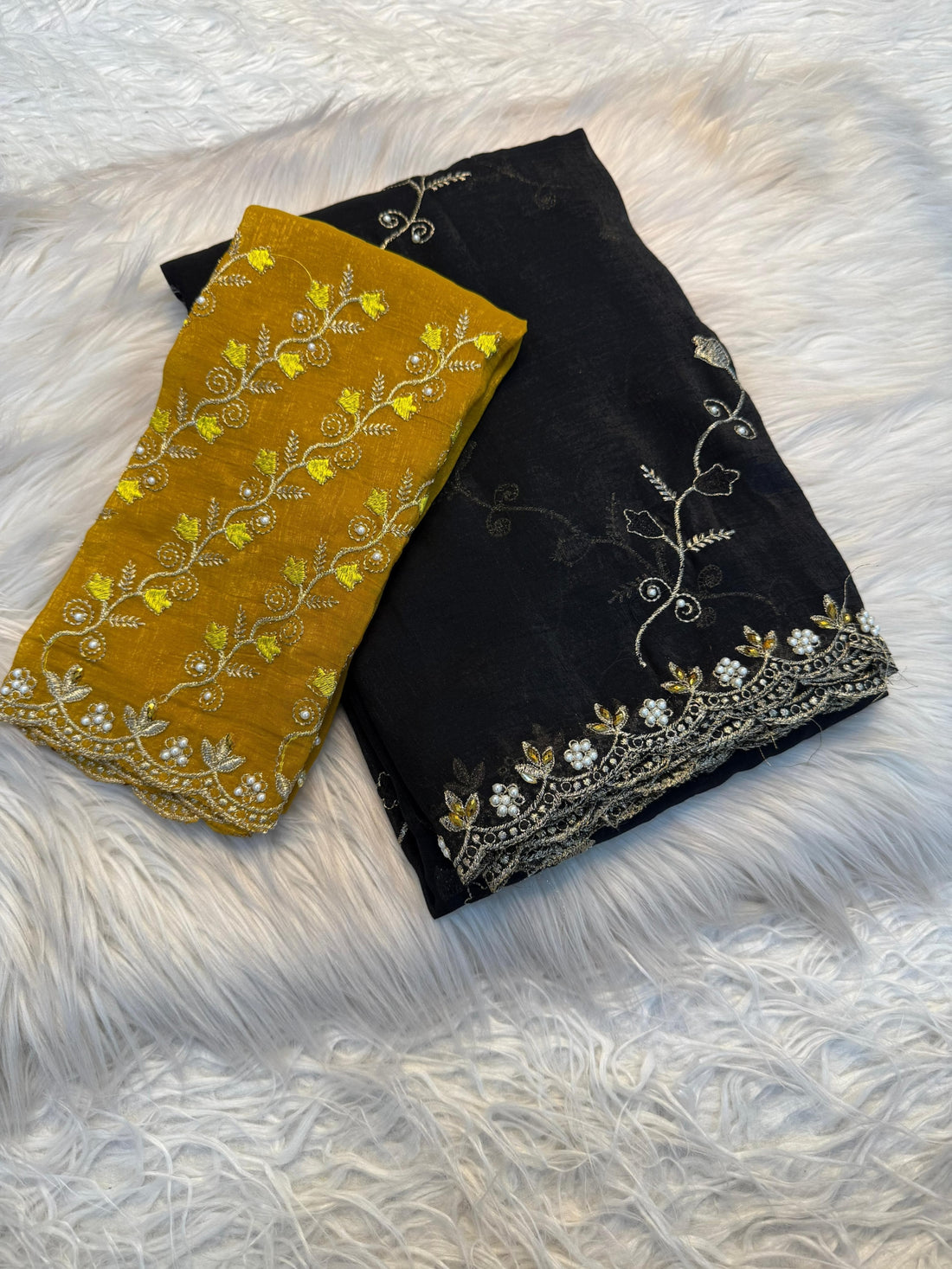 New Design in Crunchy Sarees
