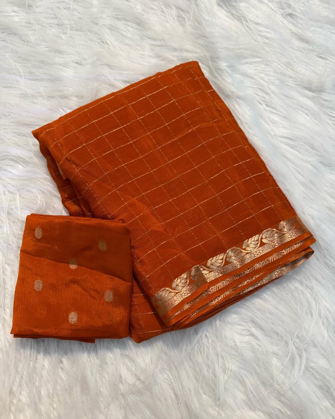 Viscose Chinnon Sarees in different colours