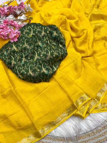 Pure Soft Chinon Chiffon Silk Sarees