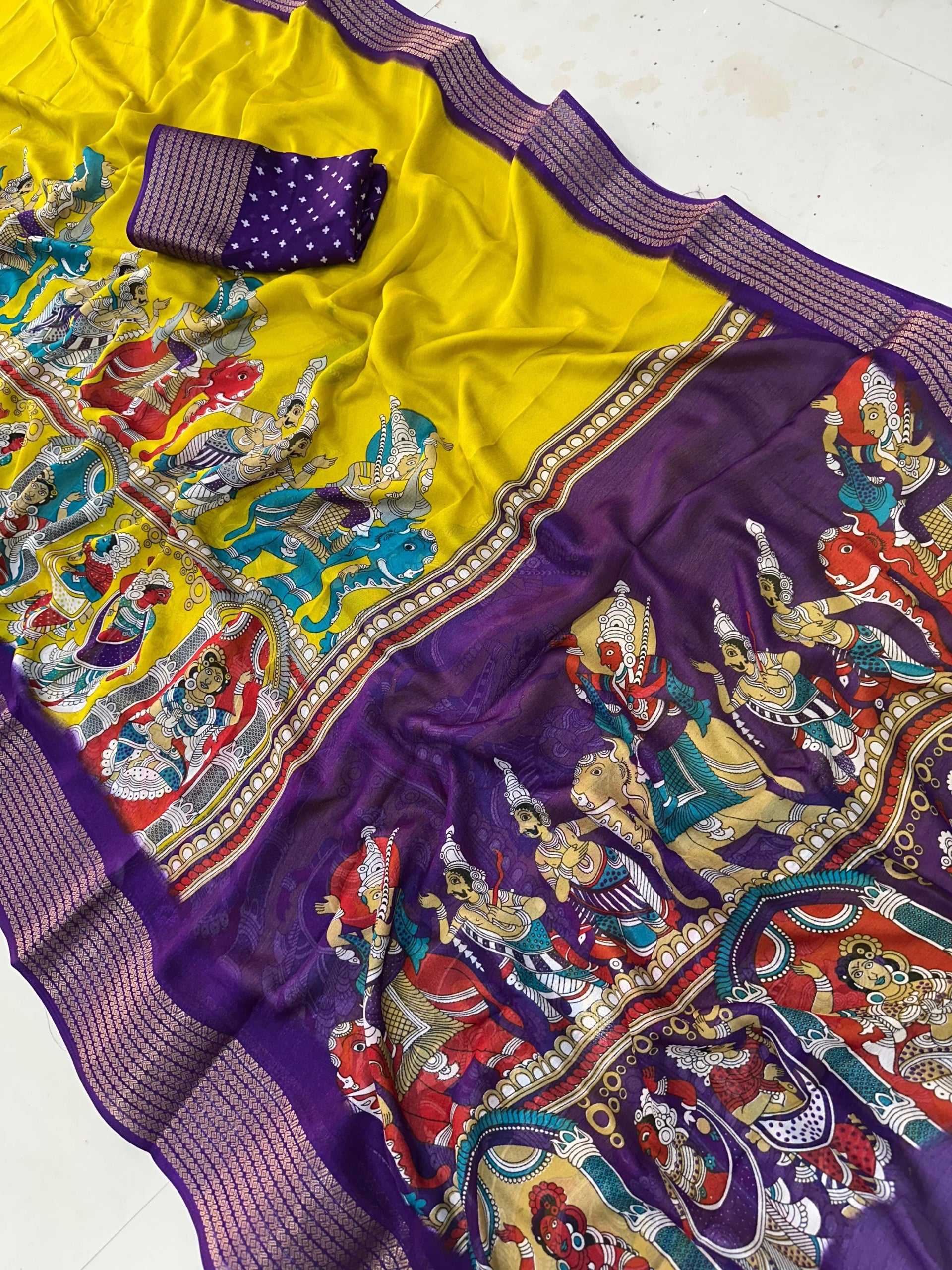 Dola Georgette Saree