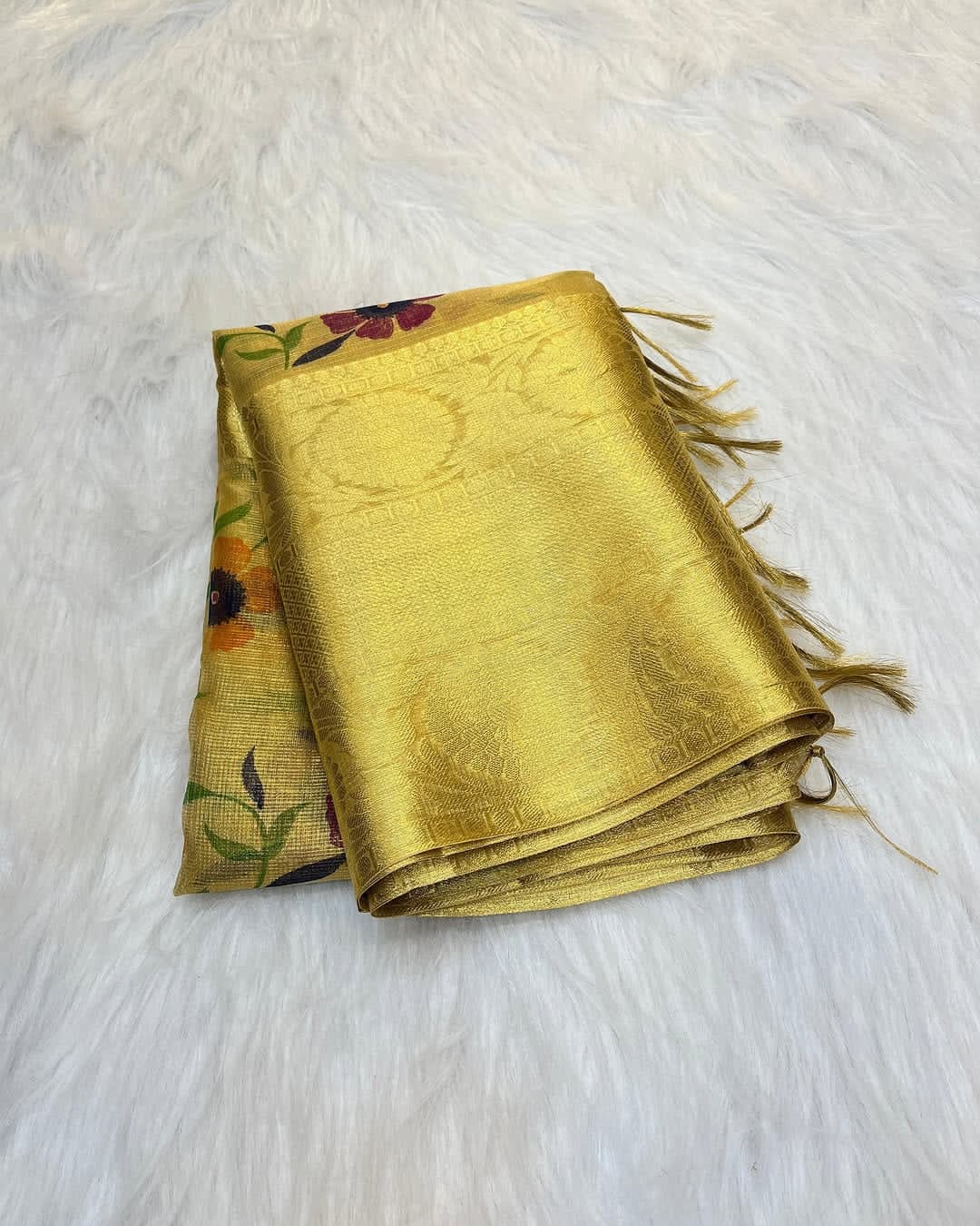 Handloom Banarasi Kota Tissue Saree