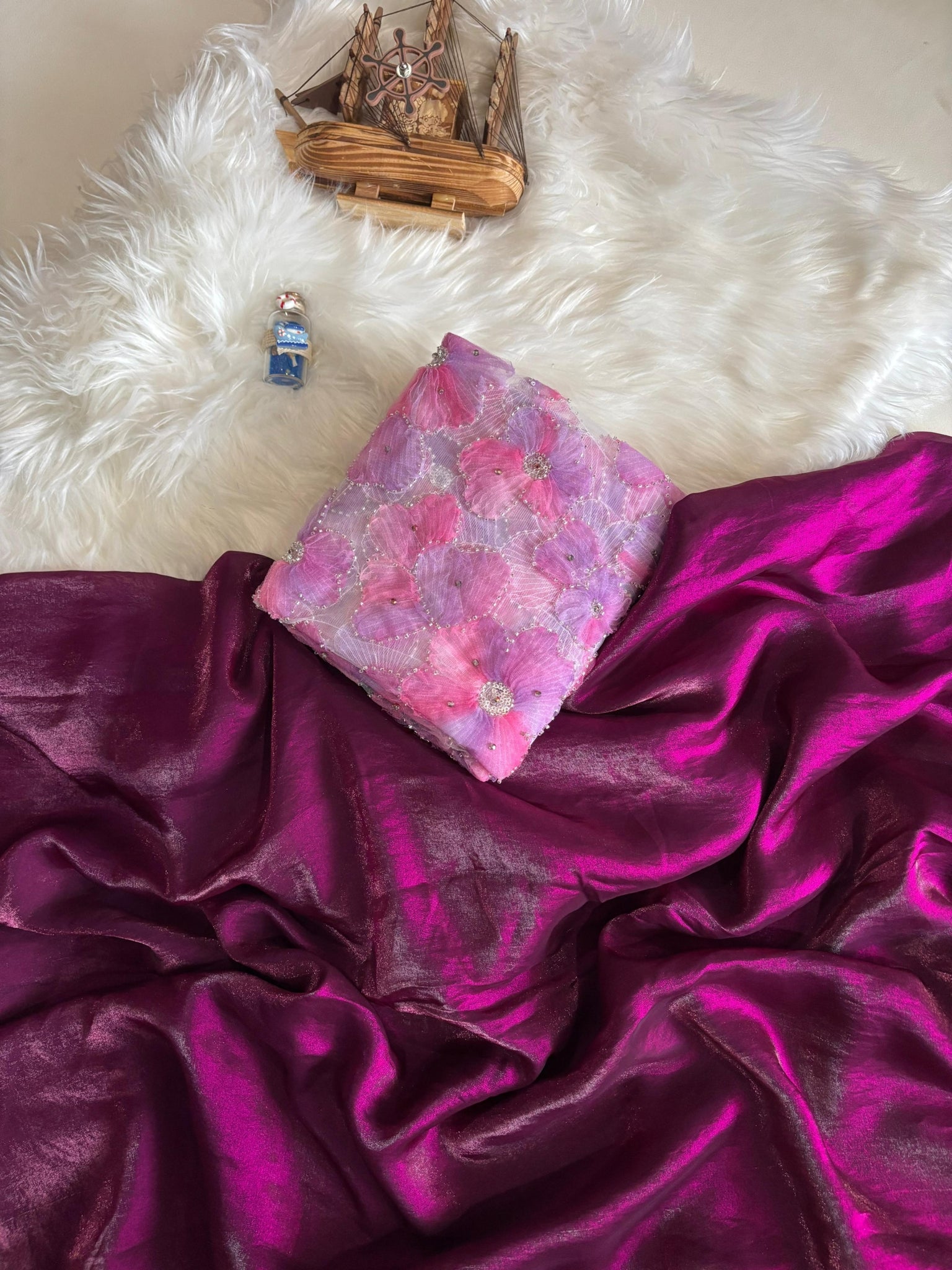 Soft Space Silk Fendy Sarees