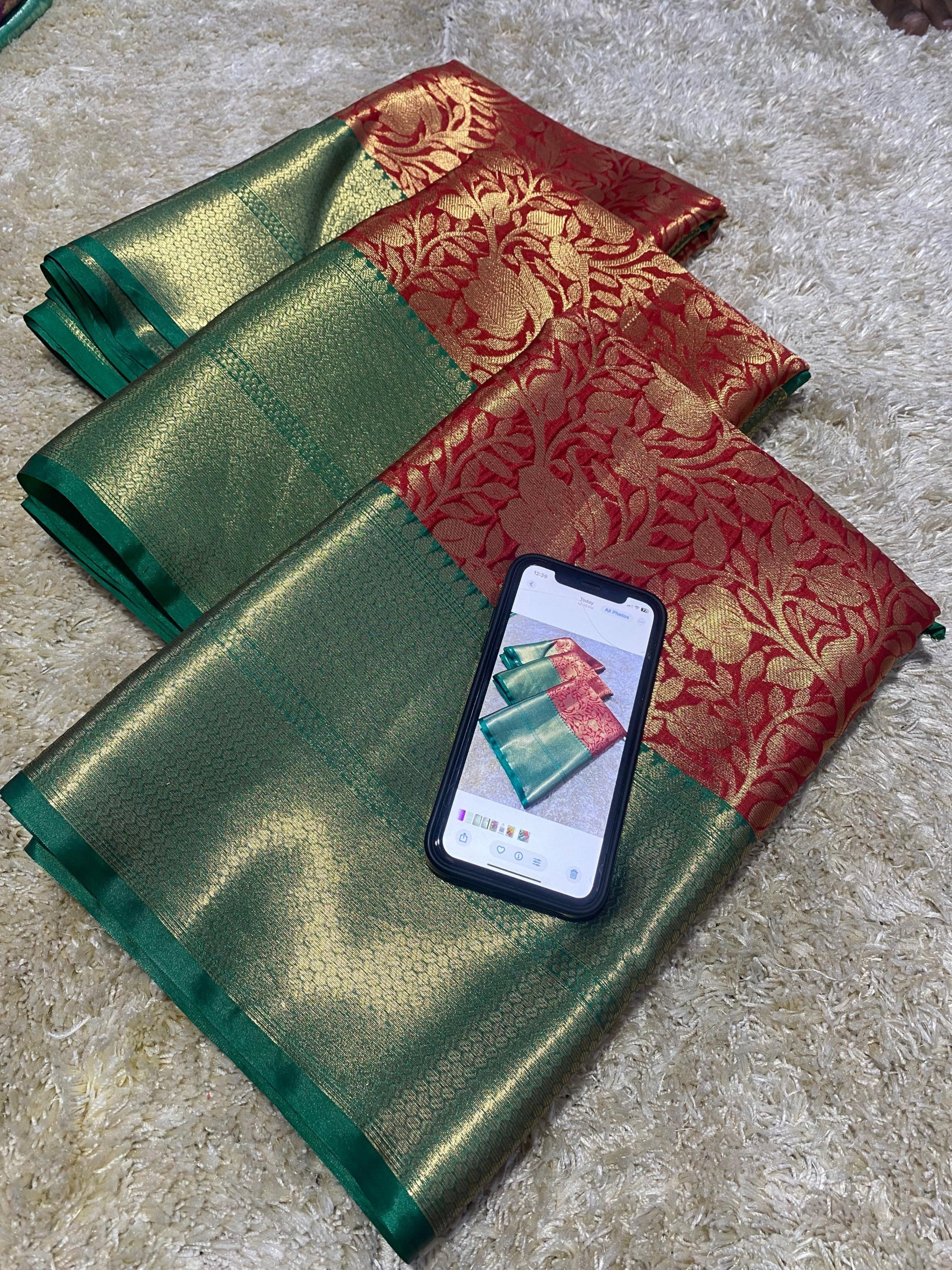 Exclusive Banarasi Soft Tissue Silk Saree