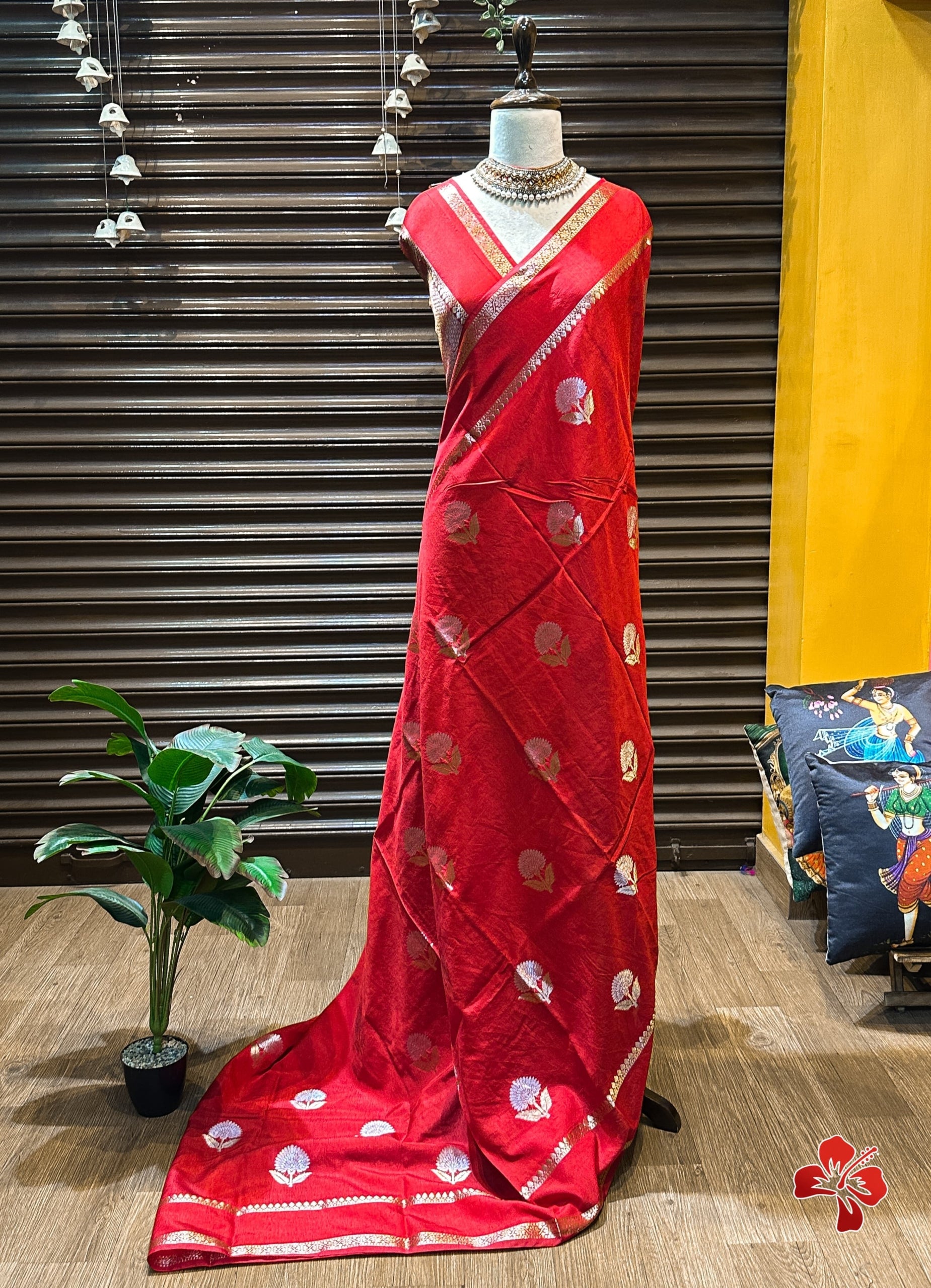 Premium Raw Mango Silk Sarees