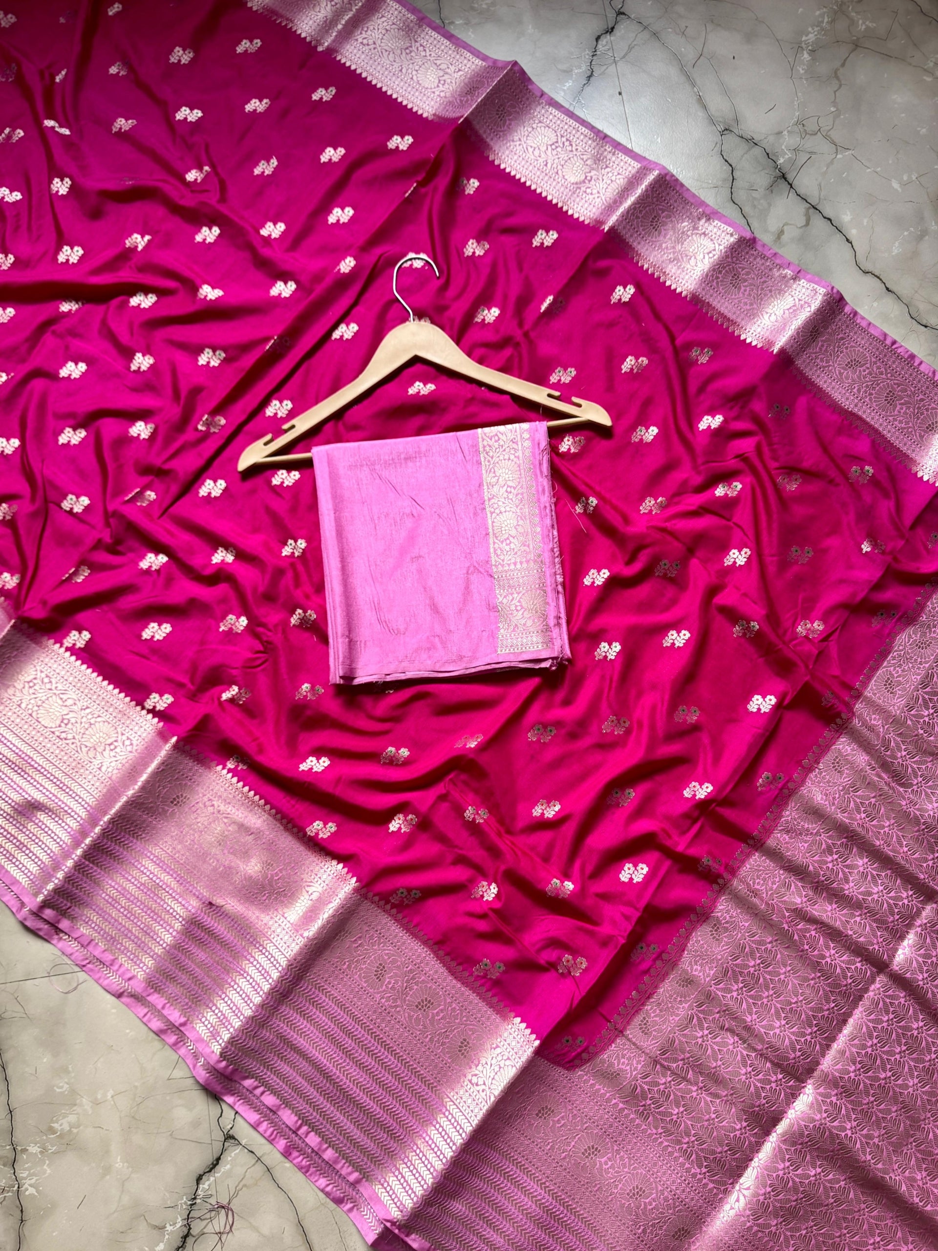 Banarasi Semi Katan Sarees
