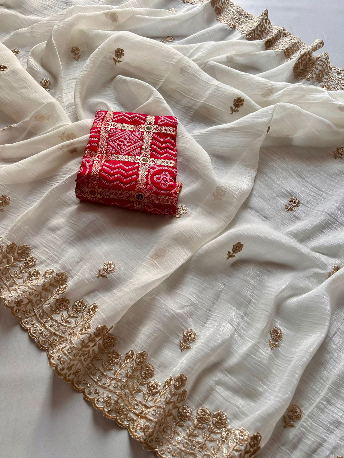Creamy Soft Crunchy Saree