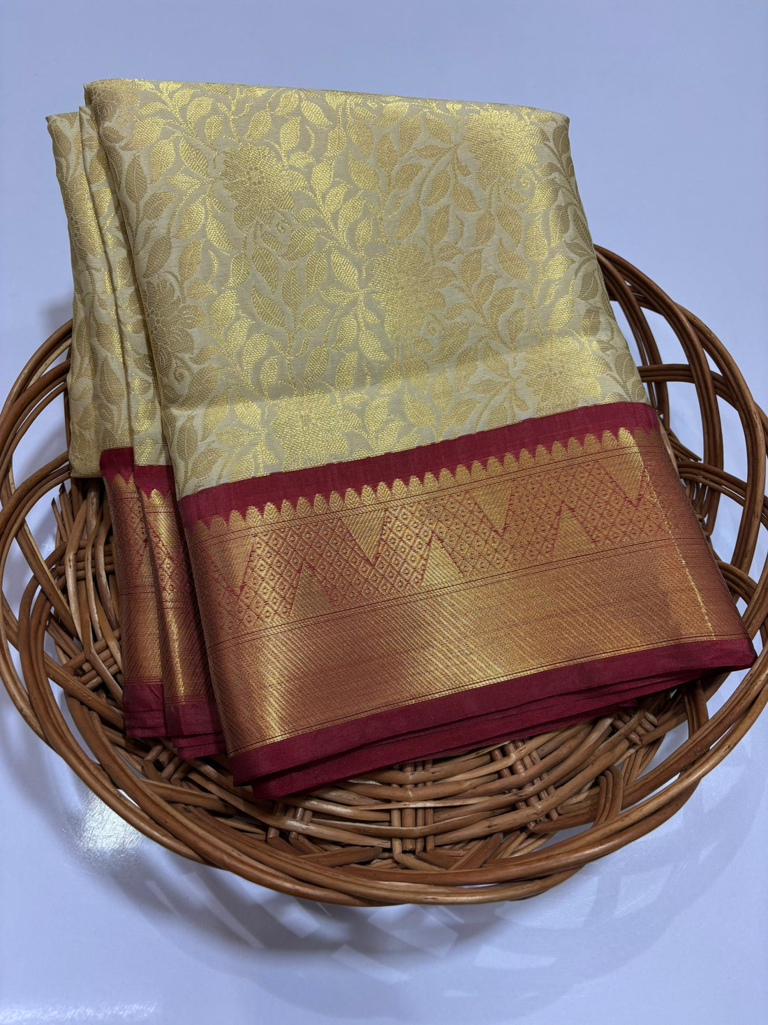 Premium Soft Banarasi Tissue Silk Saree