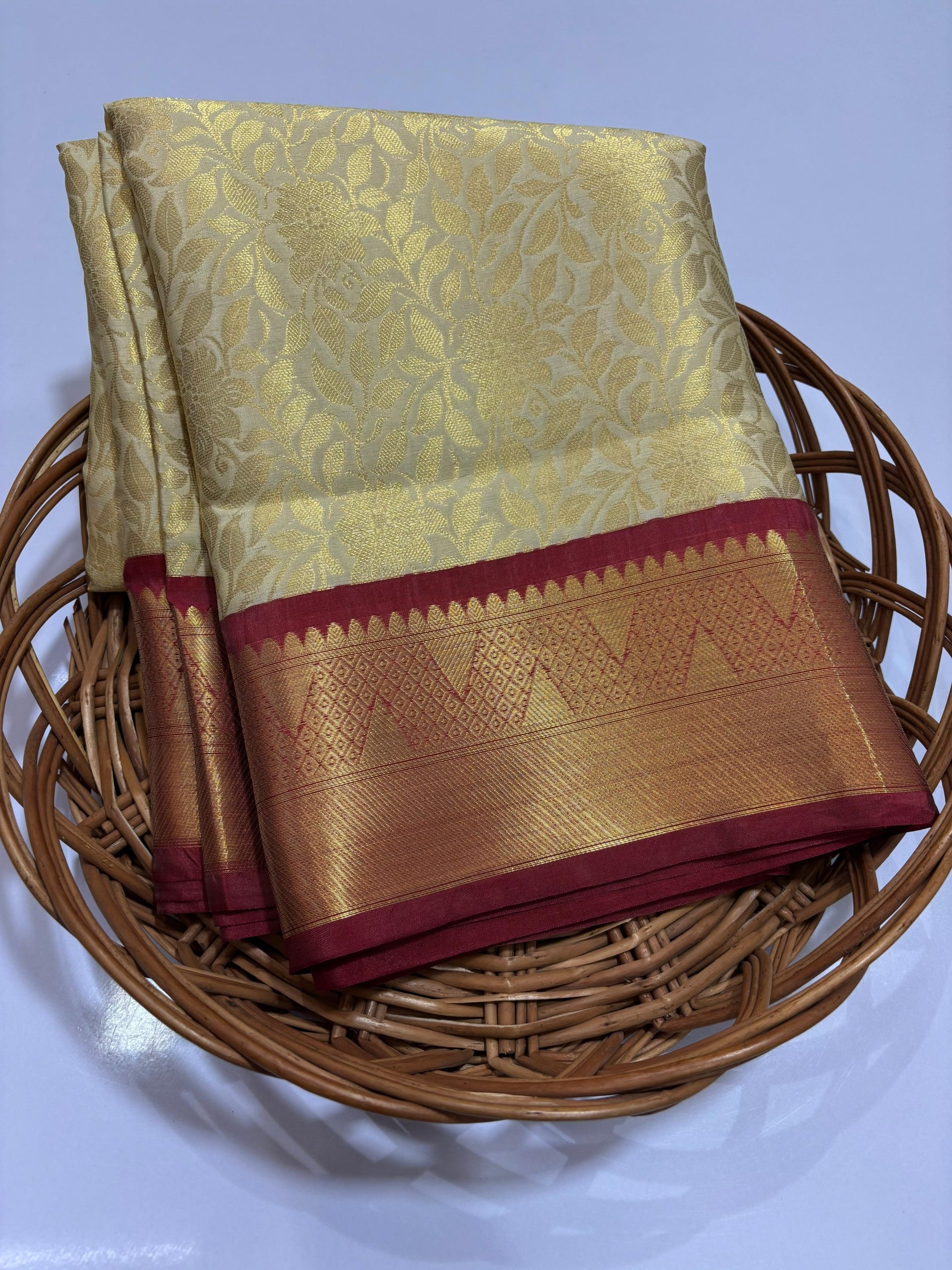 Premium Soft Banarasi Tissue Silk Saree