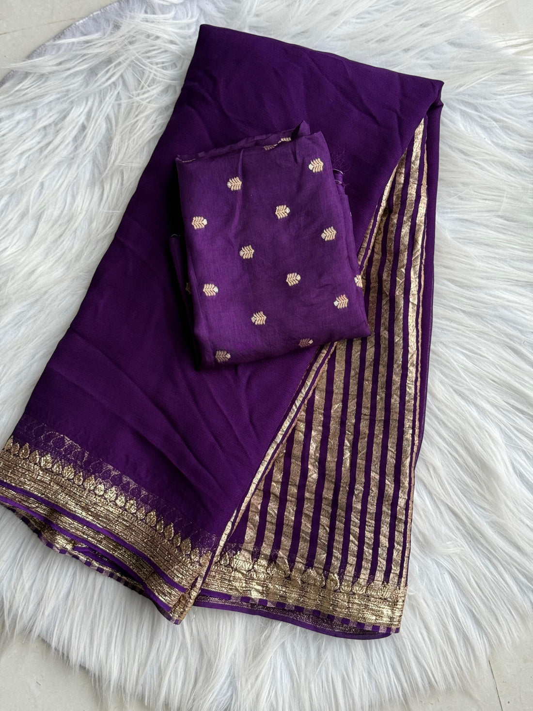 Premium Soft Viscouse Georgette Saree