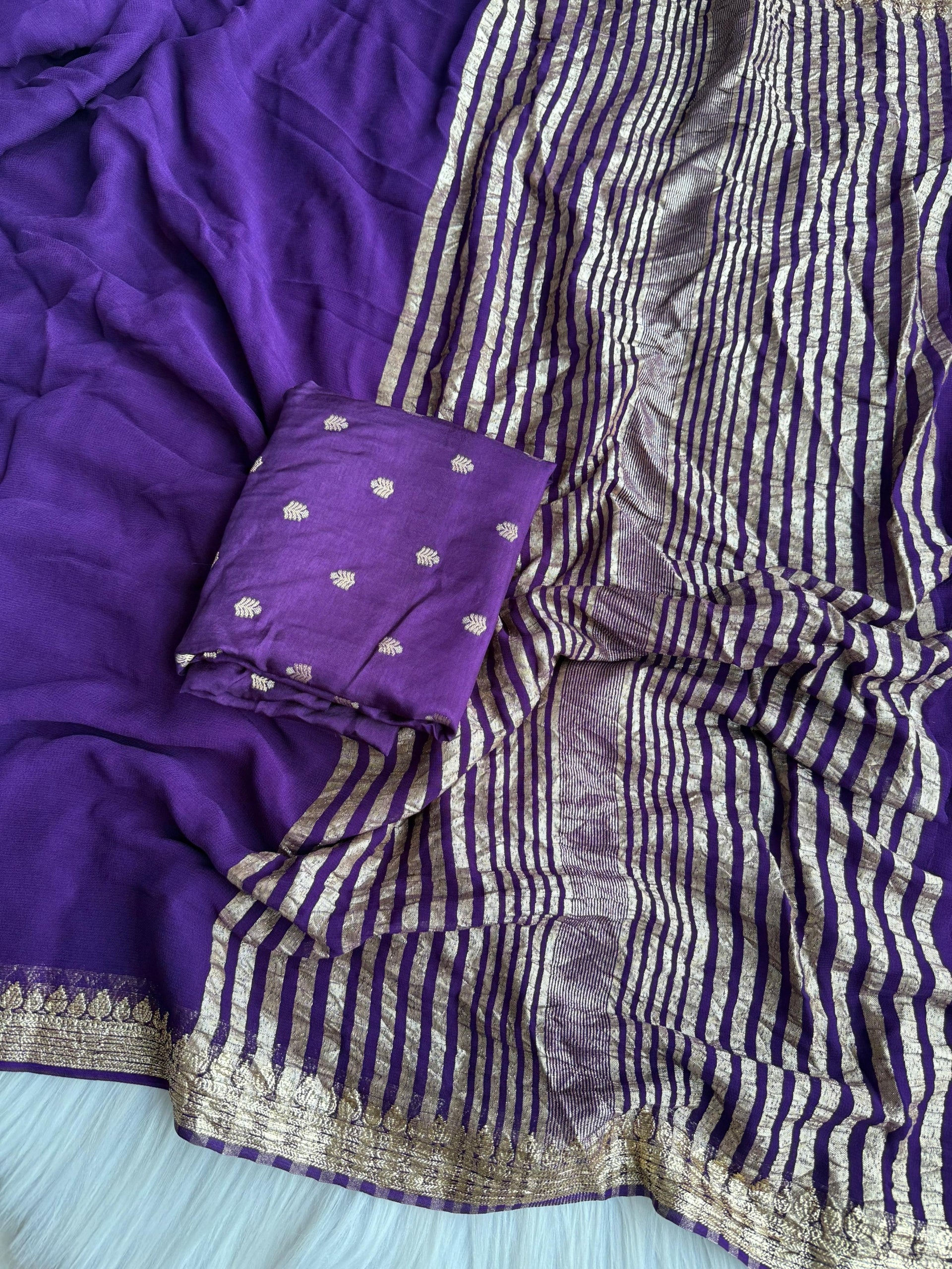 Premium Soft Viscouse Georgette Saree