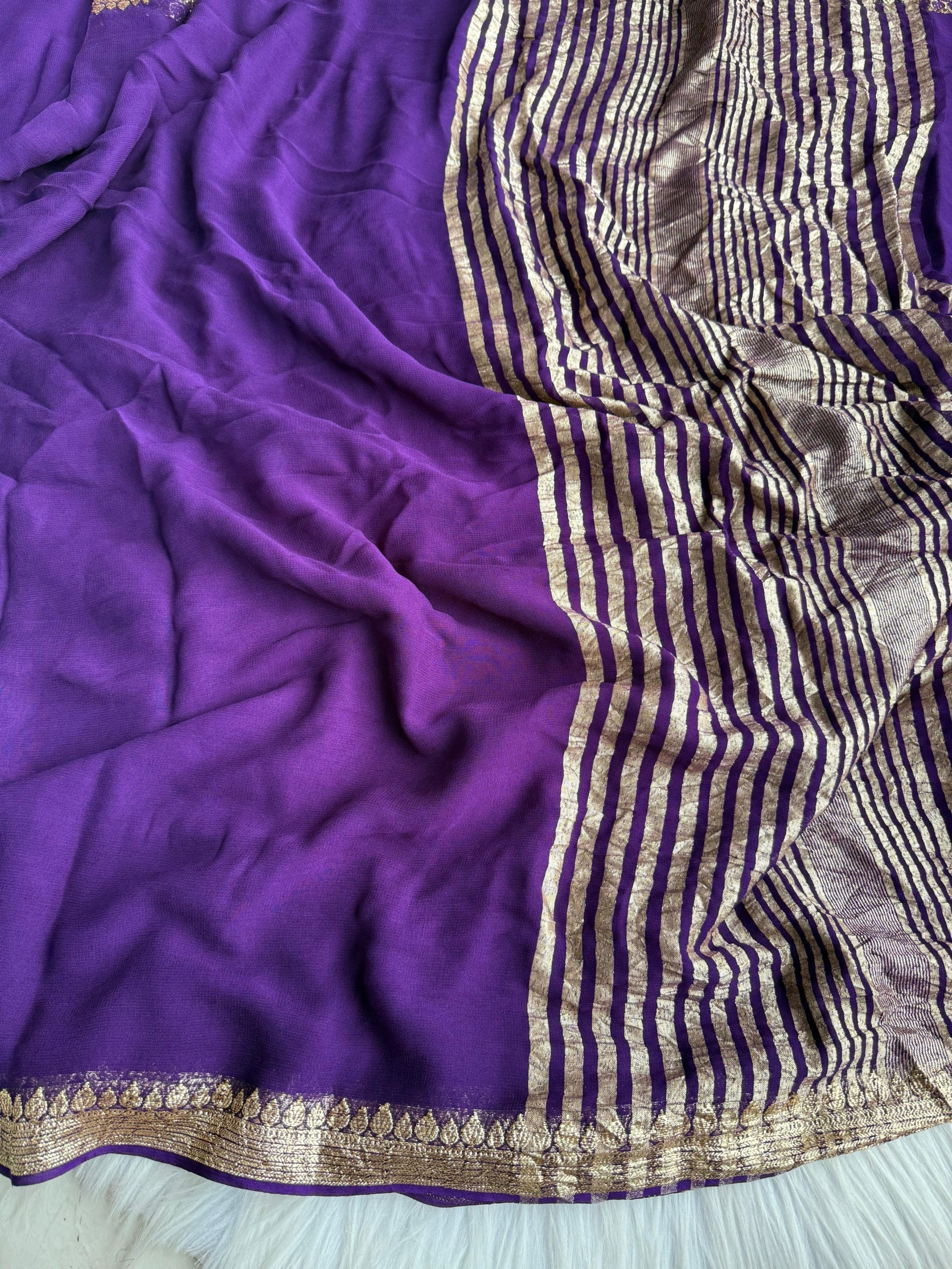 Premium Soft Viscouse Georgette Saree