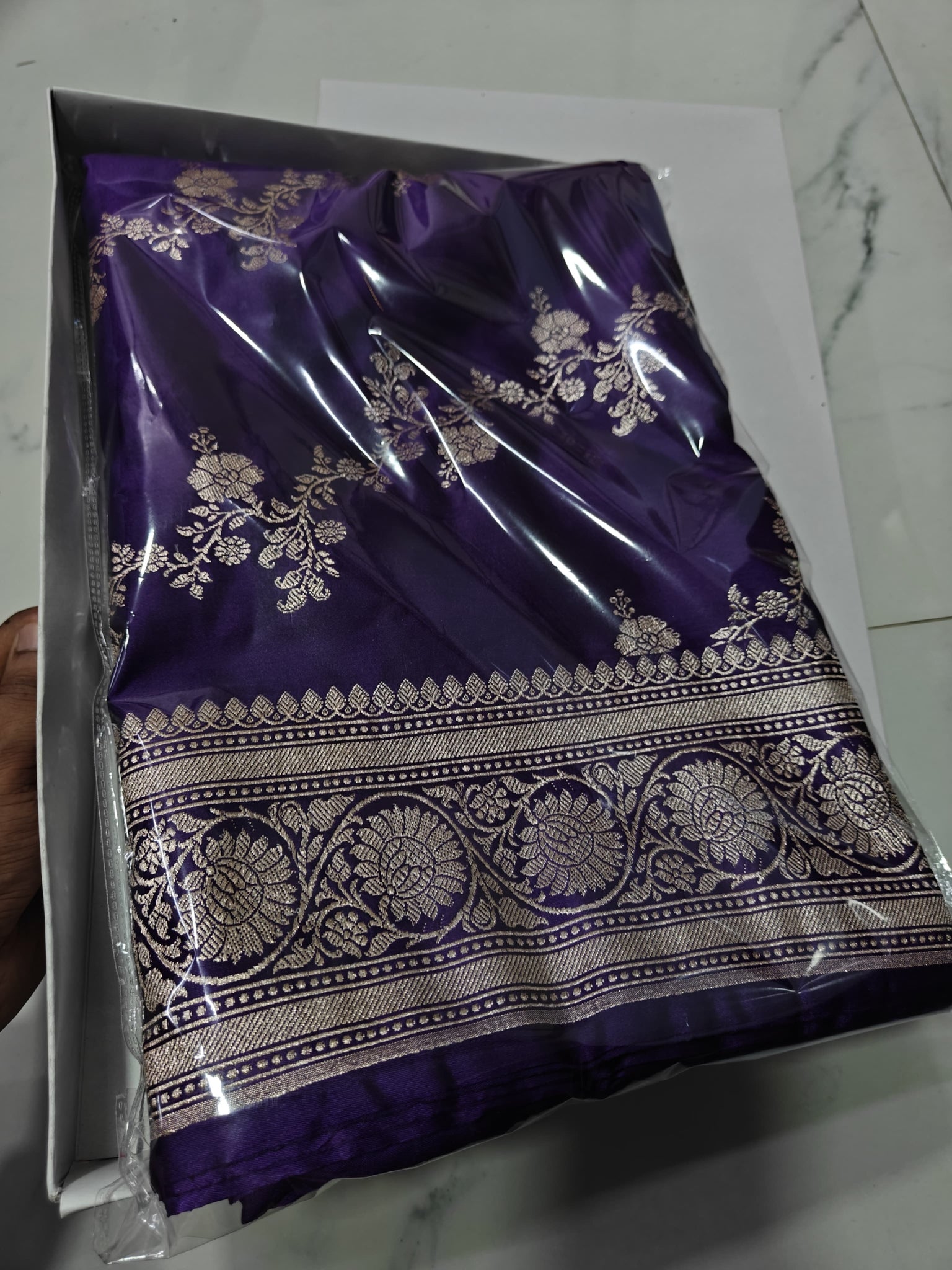 Premium Banarasi Mashru Silk Saree