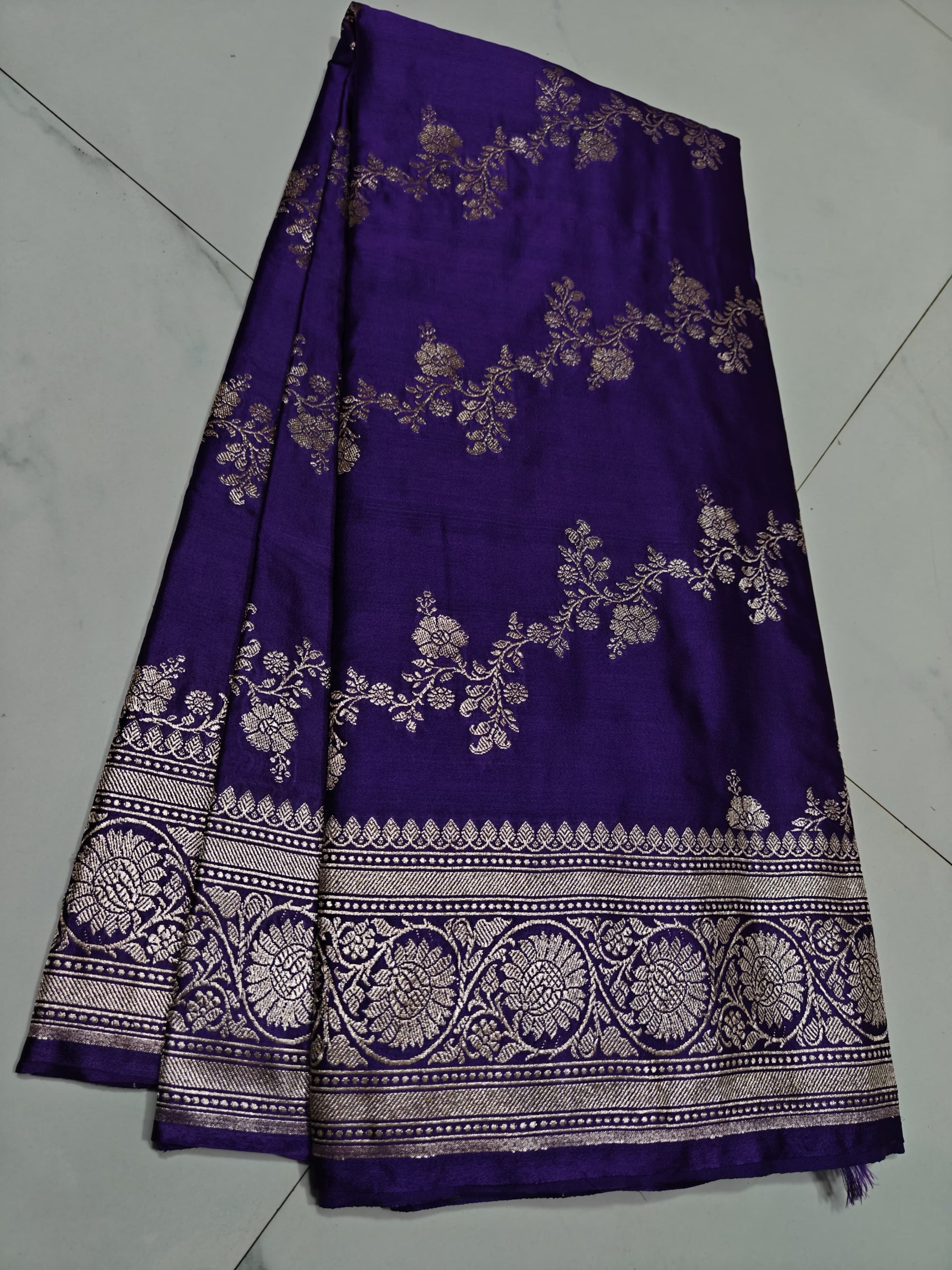 Premium Banarasi Mashru Silk Saree
