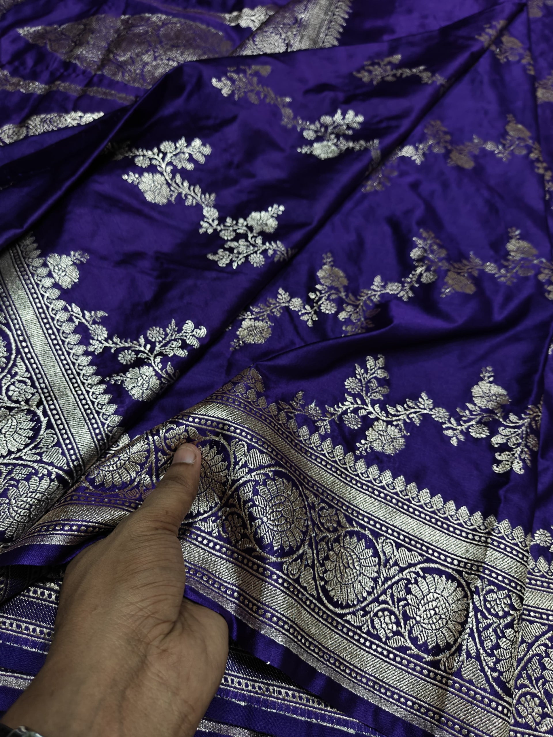 Premium Banarasi Mashru Silk Saree