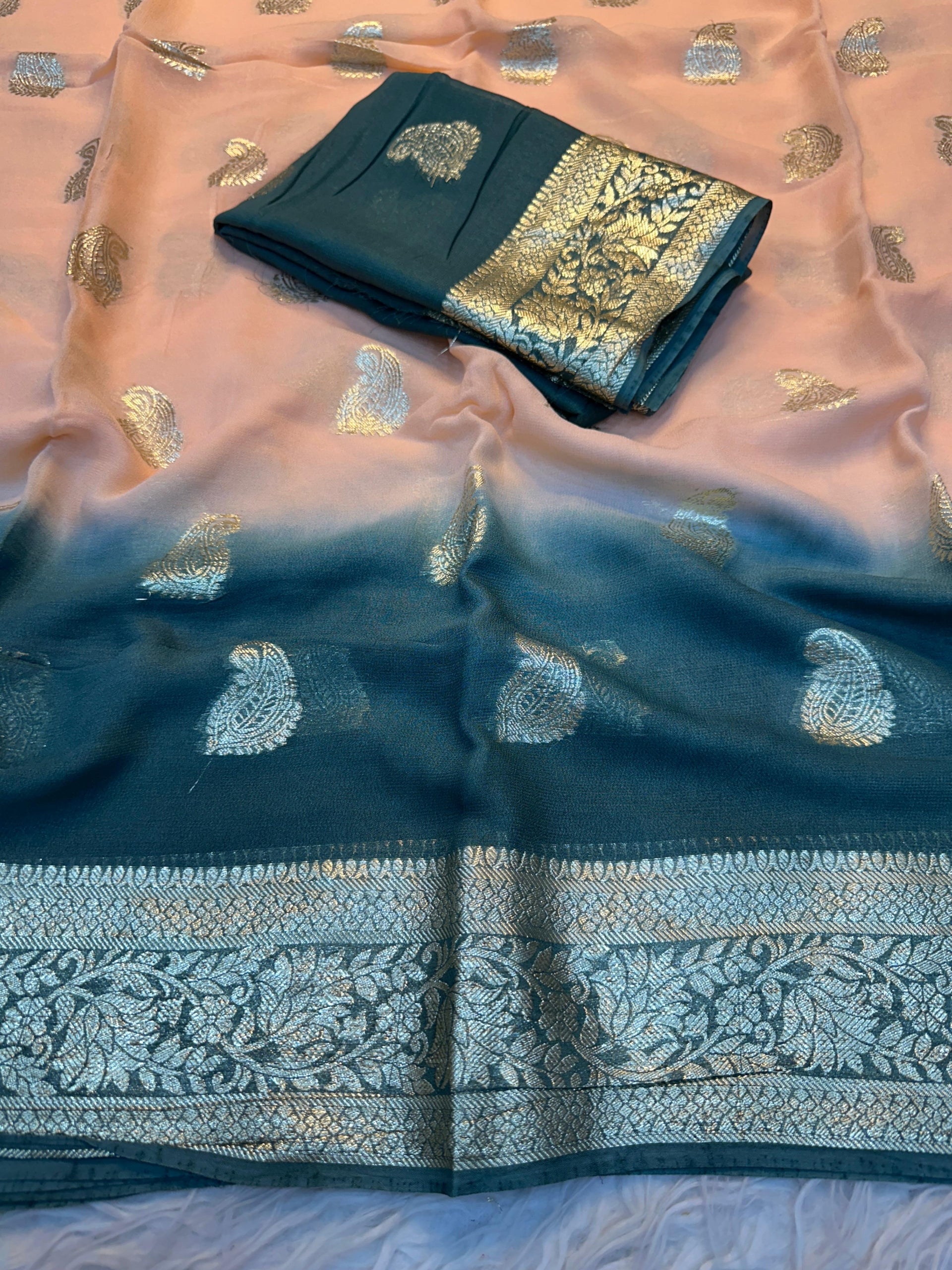 Soft Viscouse Georgette Sarees