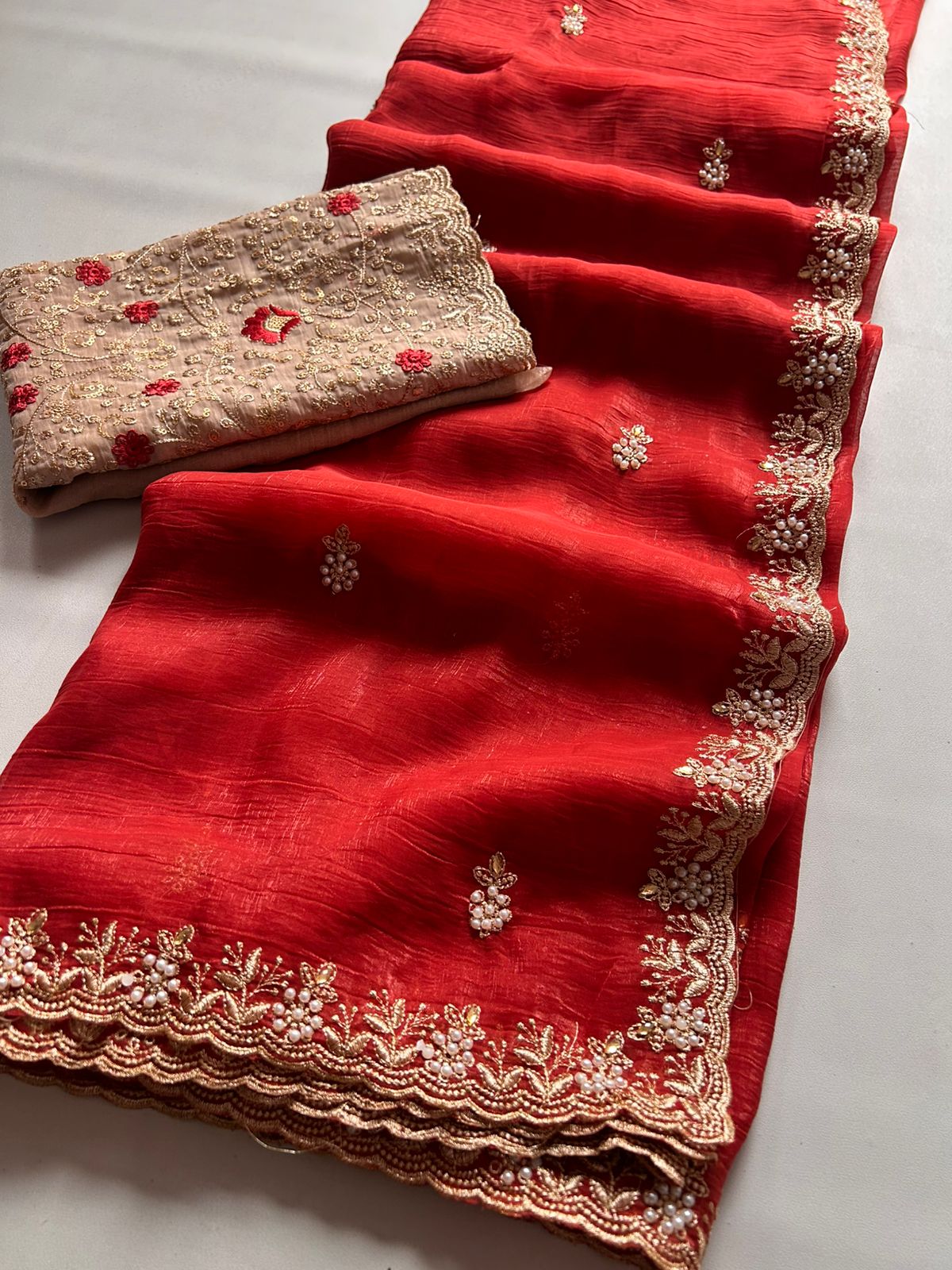 Soft Crunchy Saree