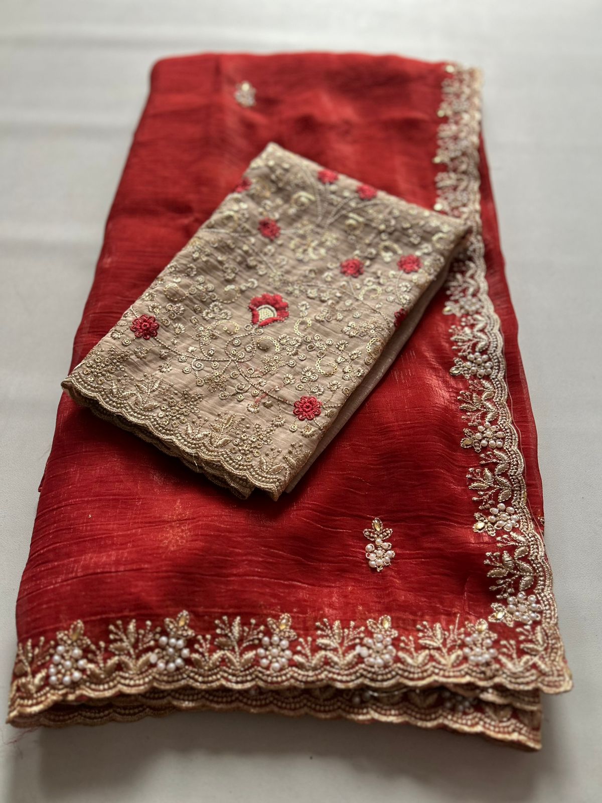 Soft Crunchy Saree